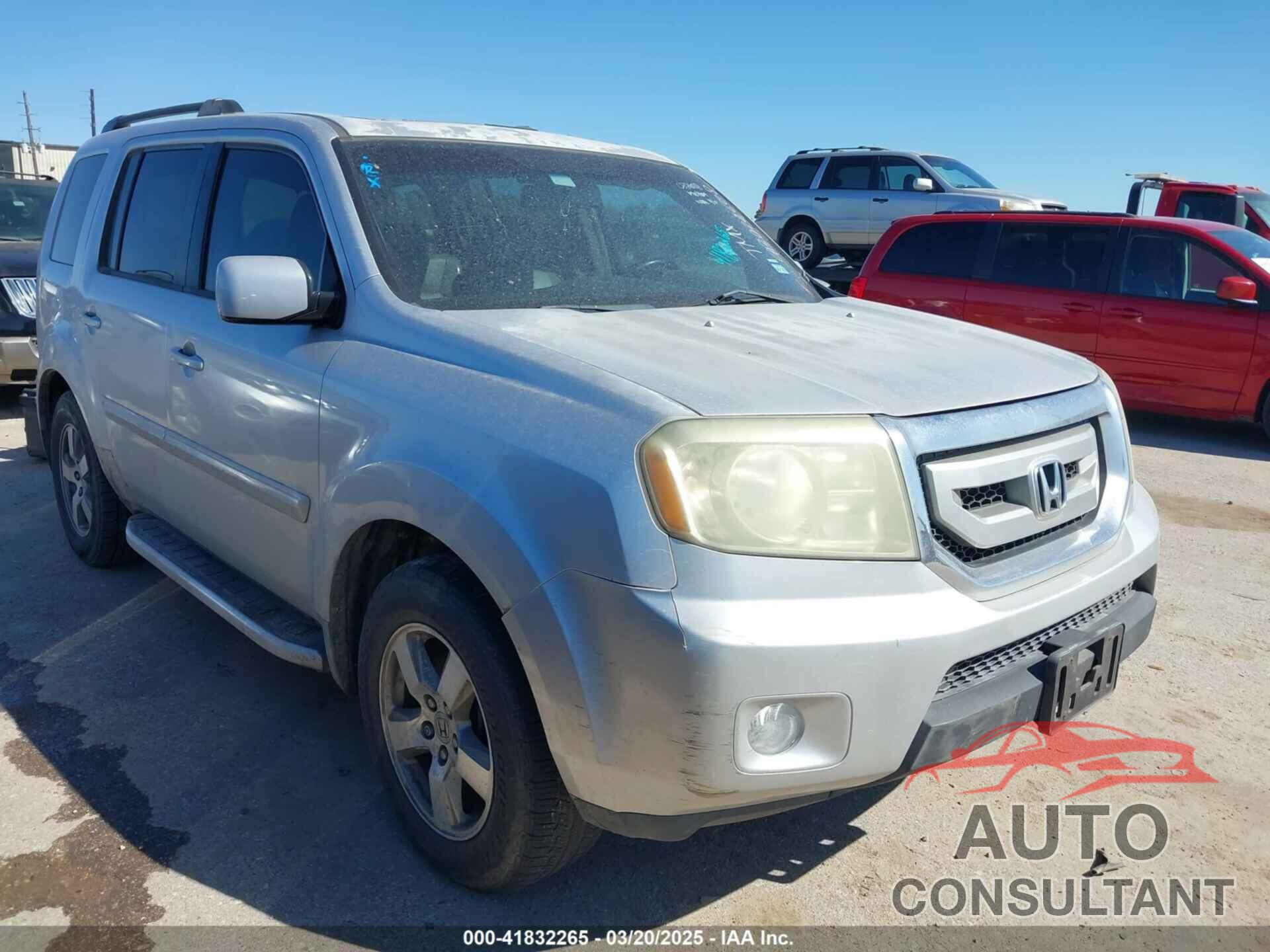HONDA PILOT 2009 - 5FNYF38629B022608