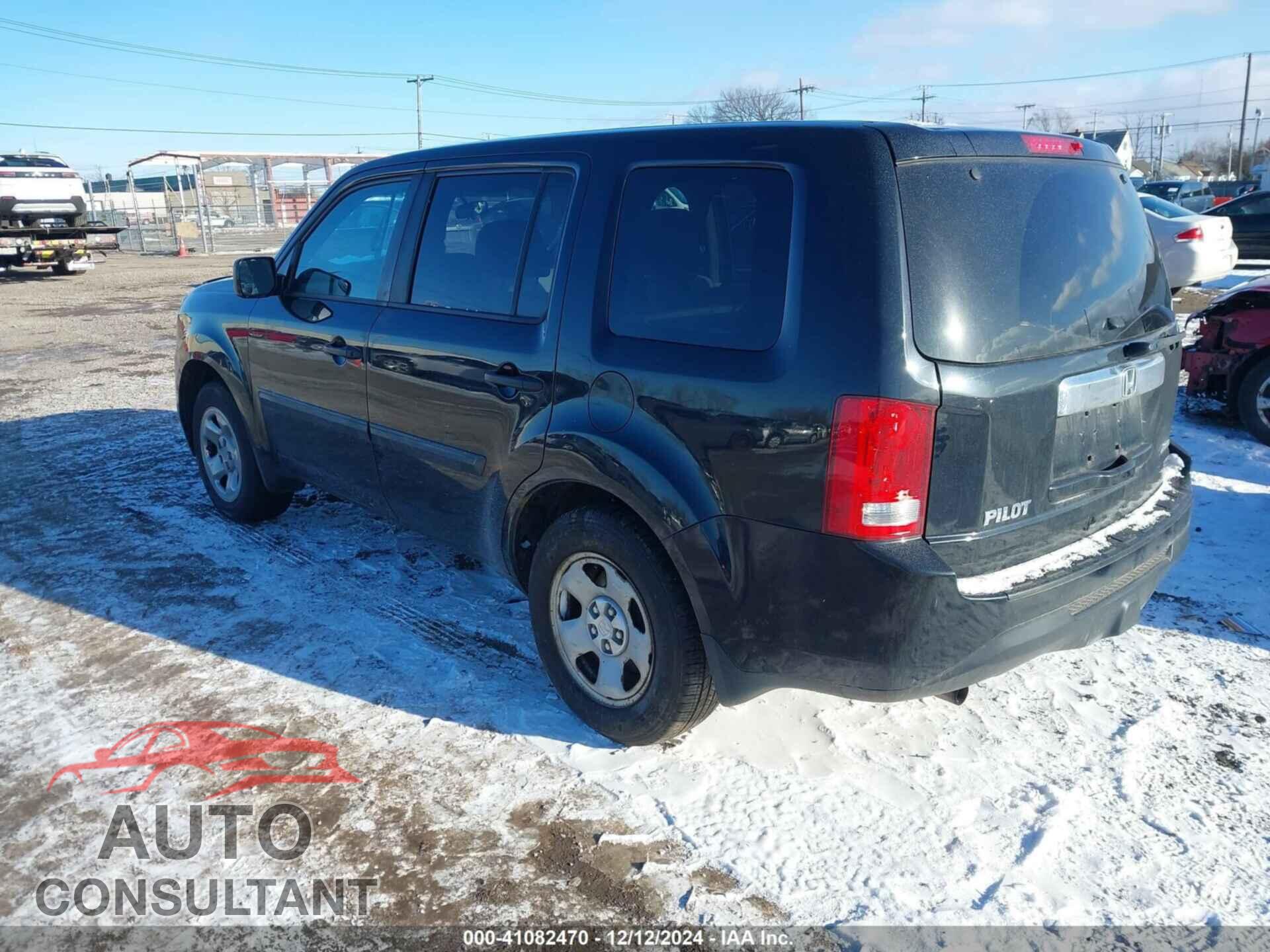 HONDA PILOT 2013 - 5FNYF4H26DB079714