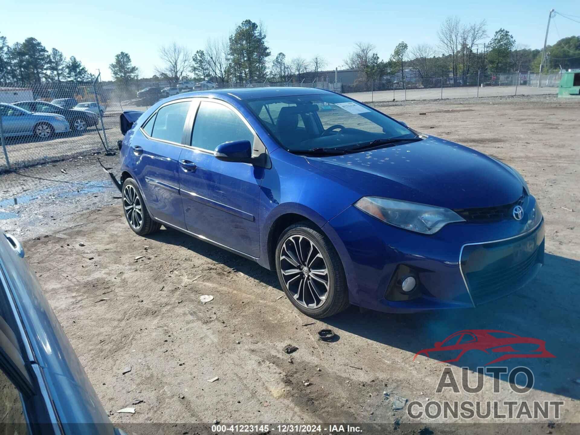 TOYOTA COROLLA 2016 - 2T1BURHE5GC714255