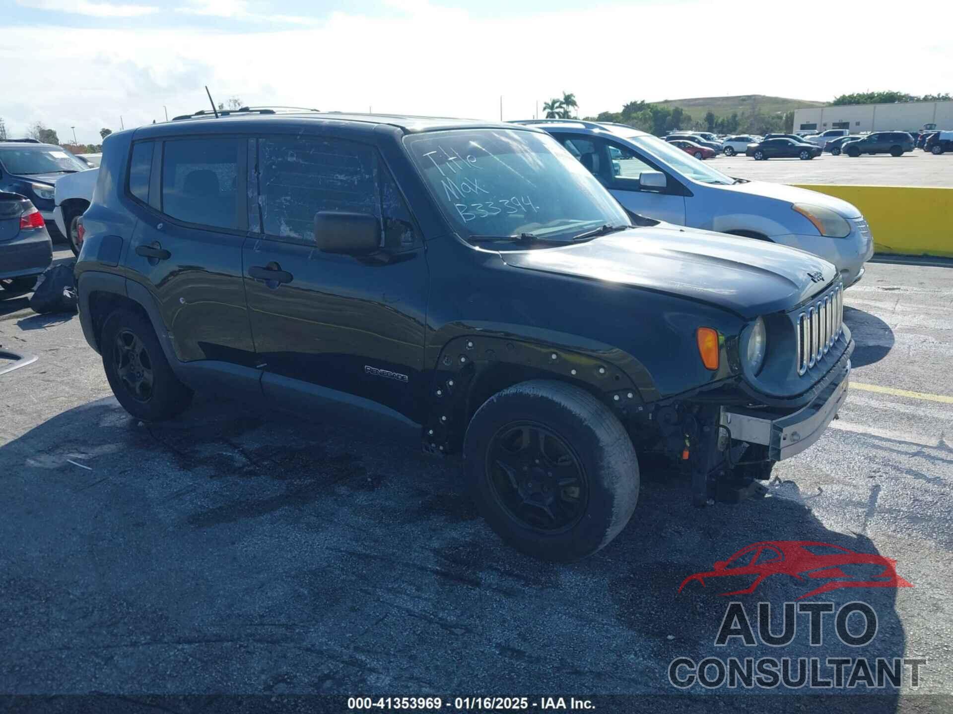 JEEP RENEGADE 2015 - ZACCJAAT3FPB33394