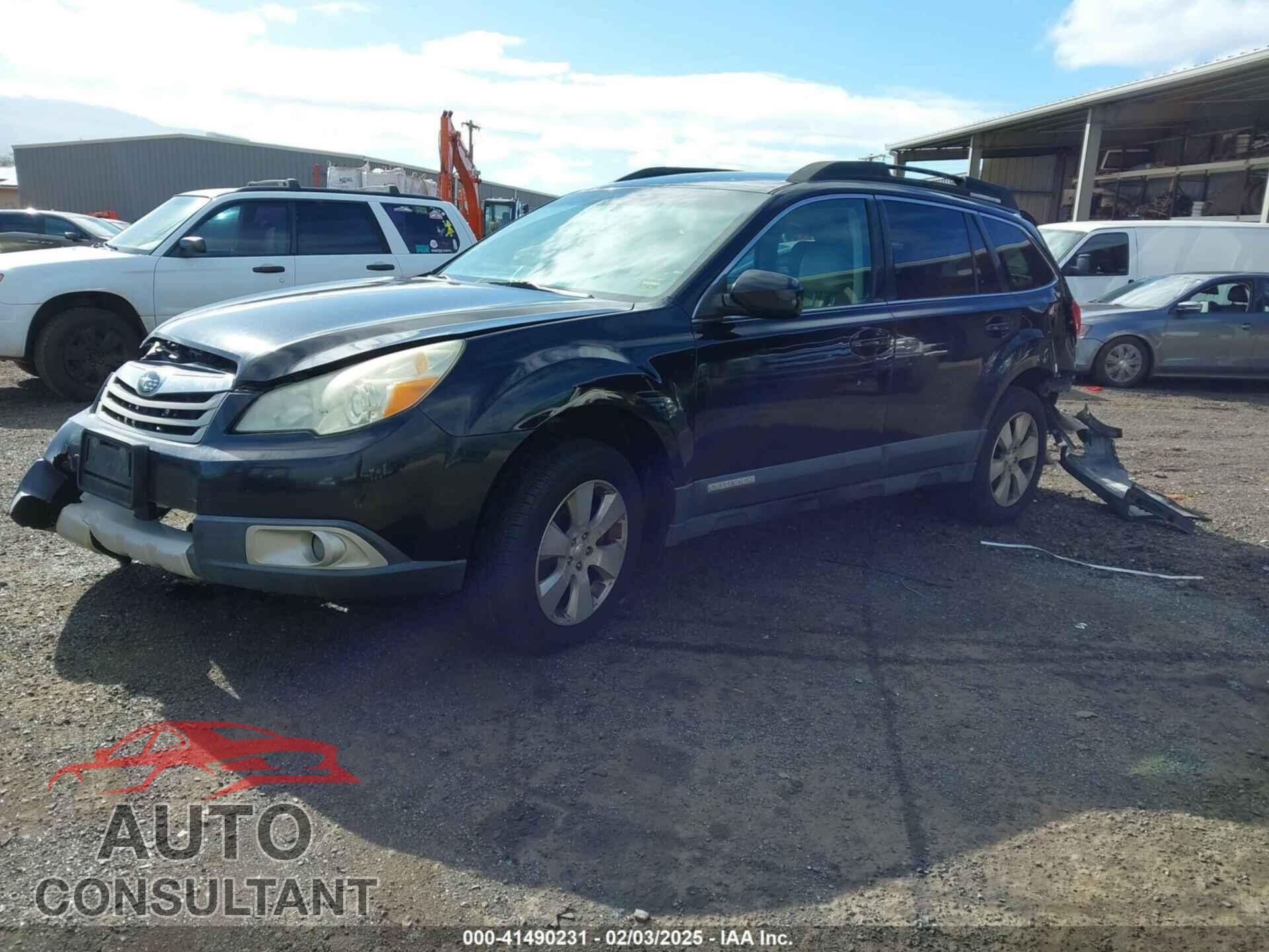 SUBARU OUTBACK 2011 - 4S4BRDJC1B2370889