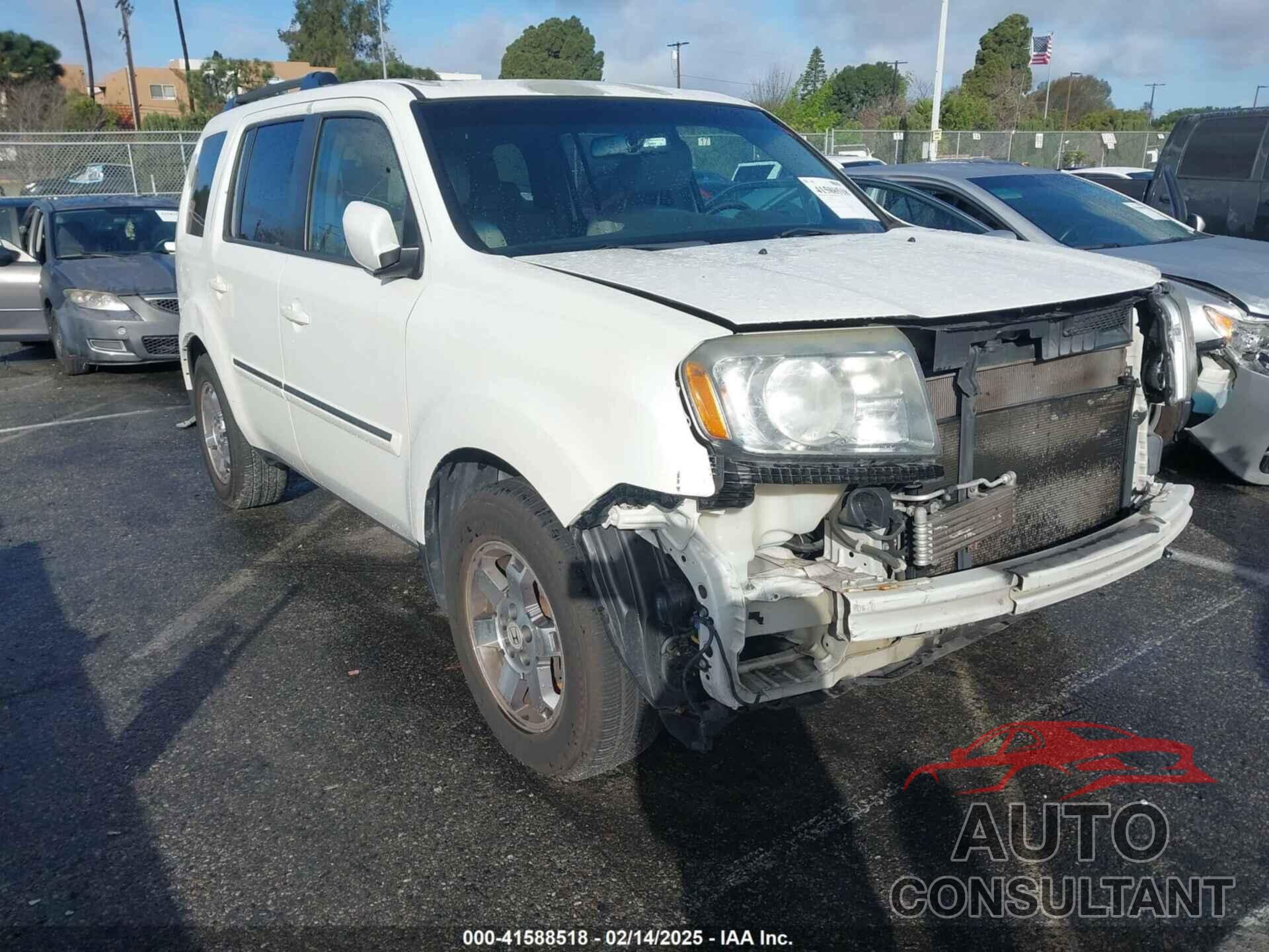 HONDA PILOT 2011 - 5FNYF3H93BB051969