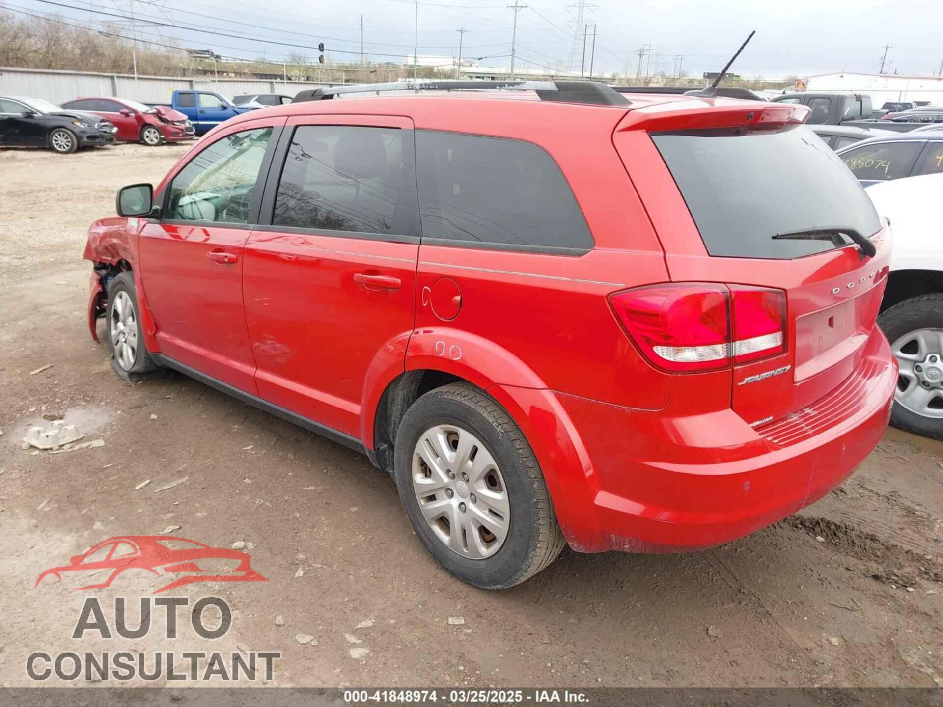 DODGE JOURNEY 2017 - 3C4PDCAB8HT590564