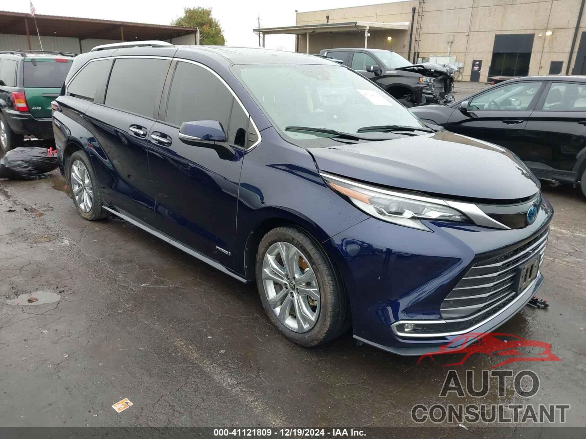 TOYOTA SIENNA 2021 - 5TDERKEC0MS050006