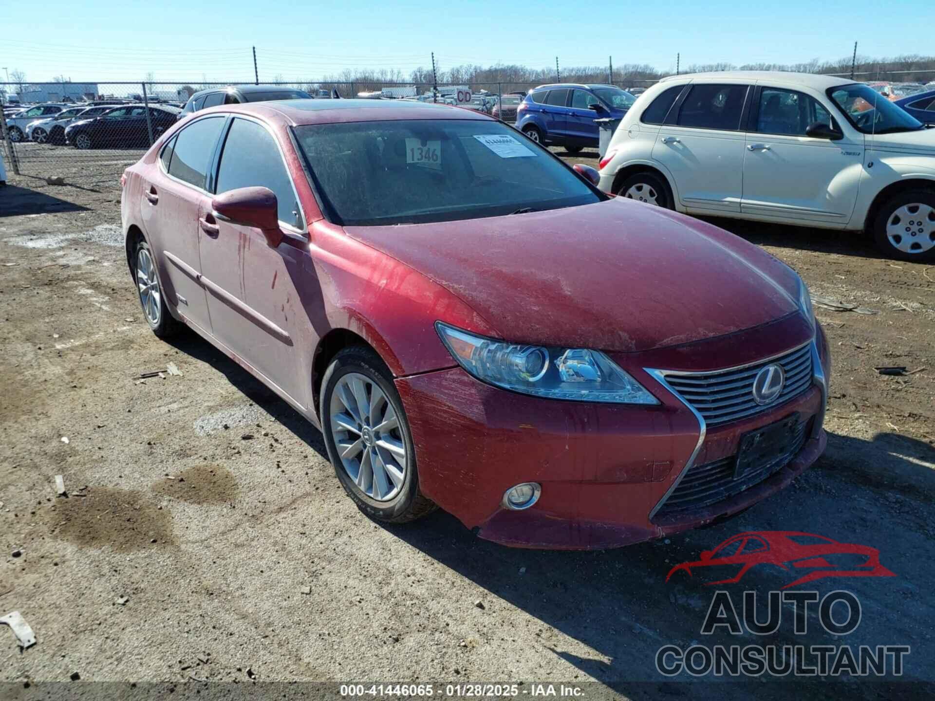 LEXUS ES 300H 2014 - JTHBW1GG6E2049309