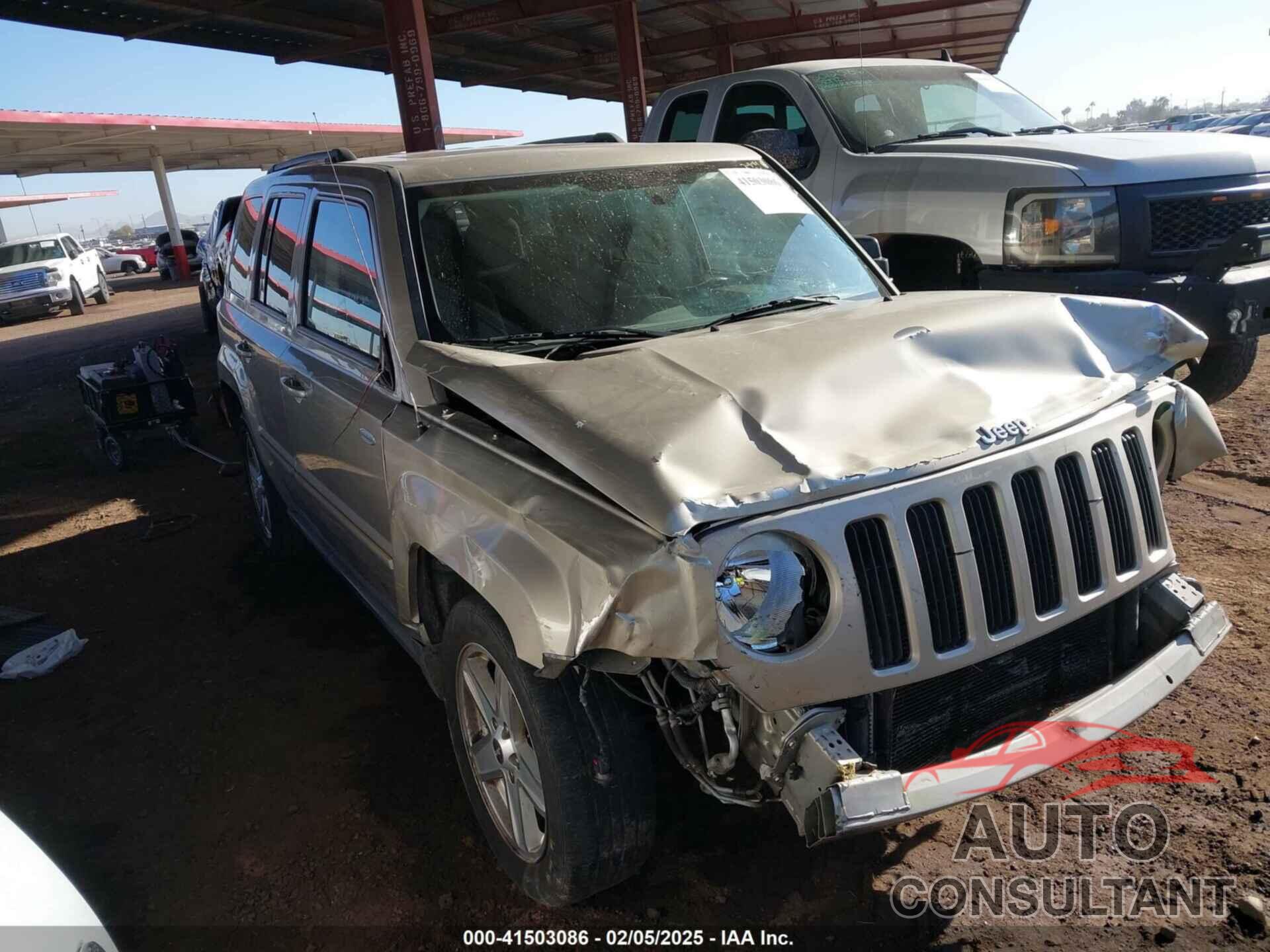 JEEP PATRIOT 2010 - 1J4NT1GB5AD647301