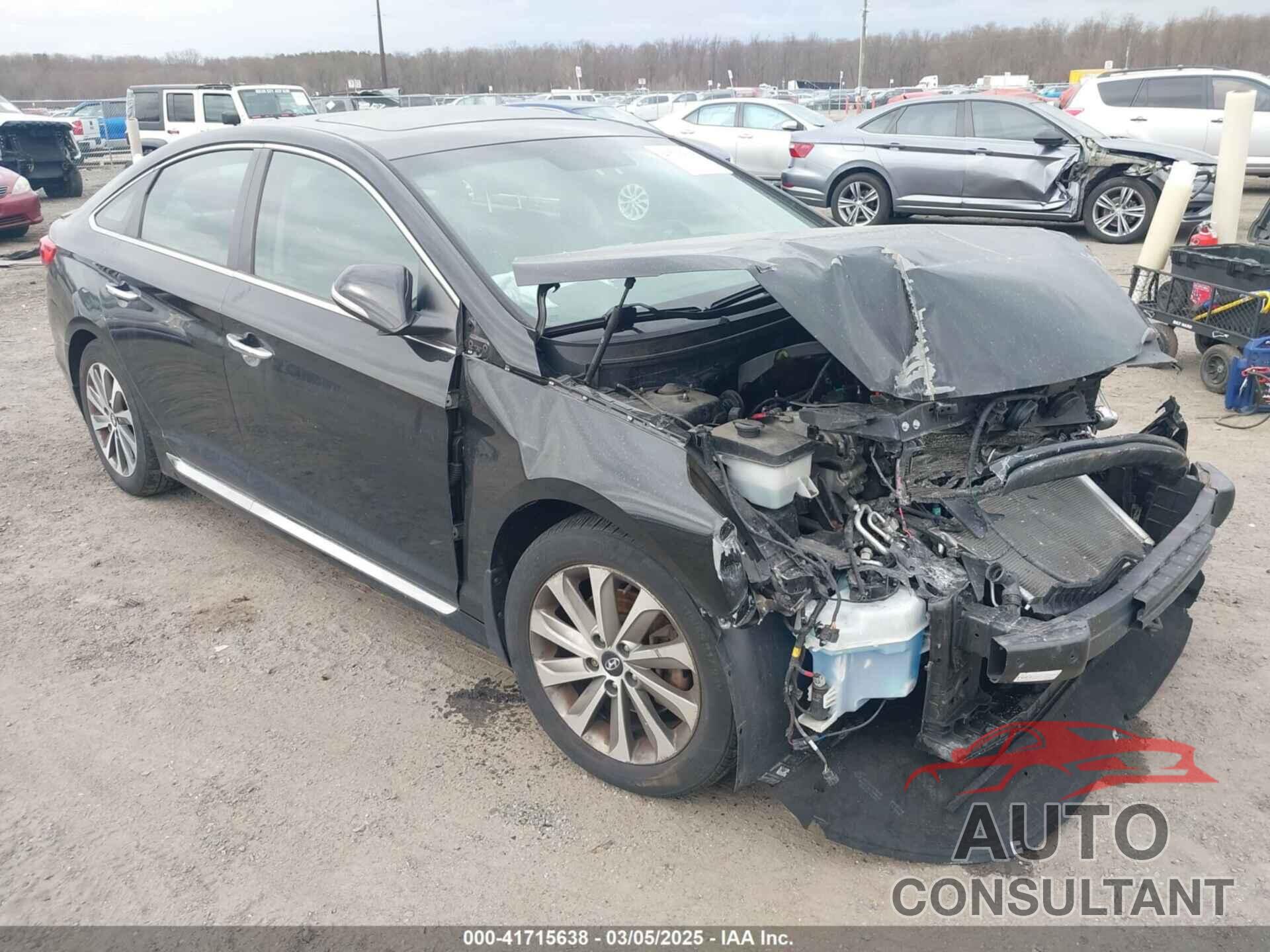 HYUNDAI SONATA 2017 - 5NPE34AF3HH551450