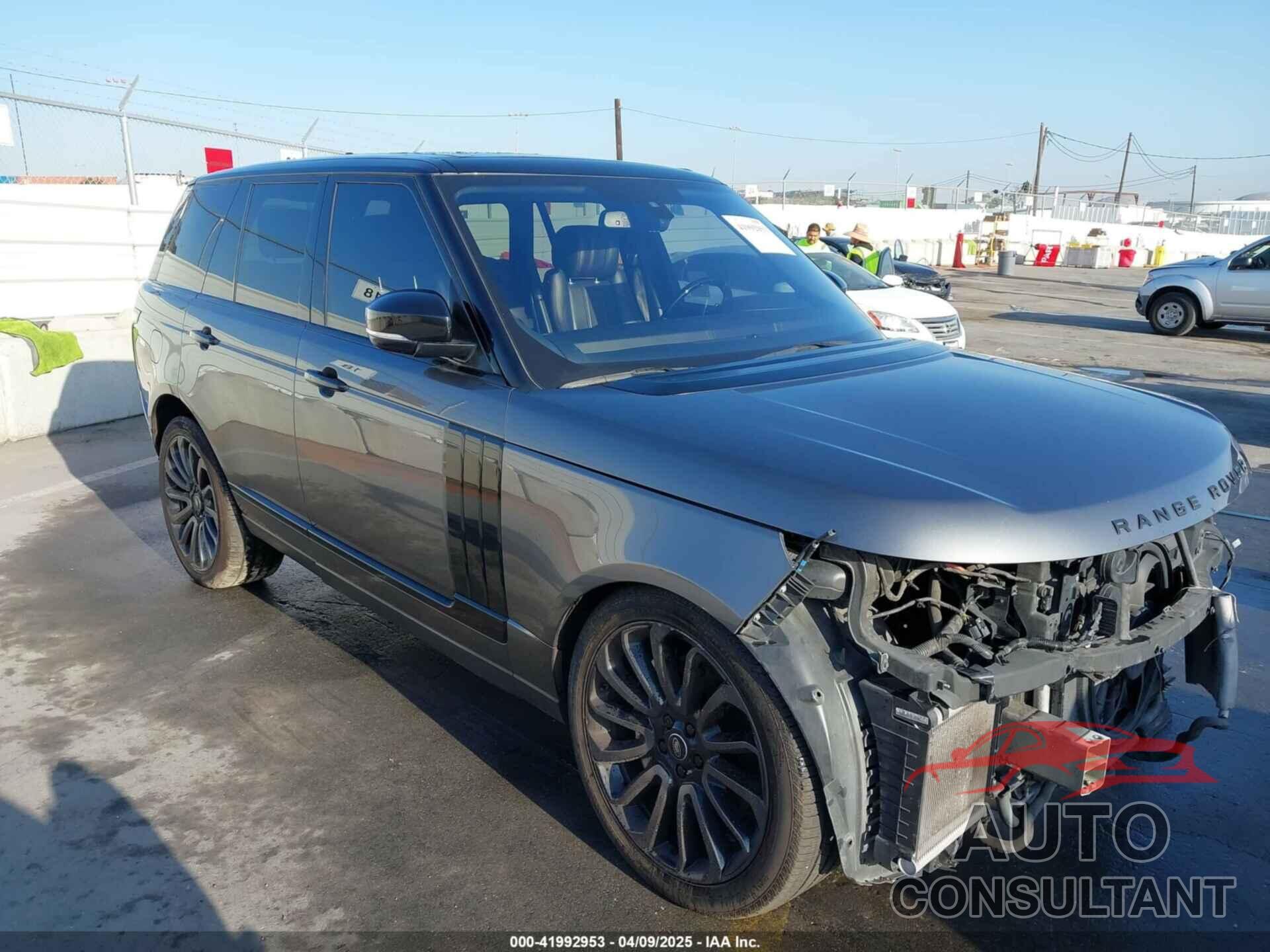 LAND ROVER RANGE ROVER 2016 - SALGS2EF7GA266291