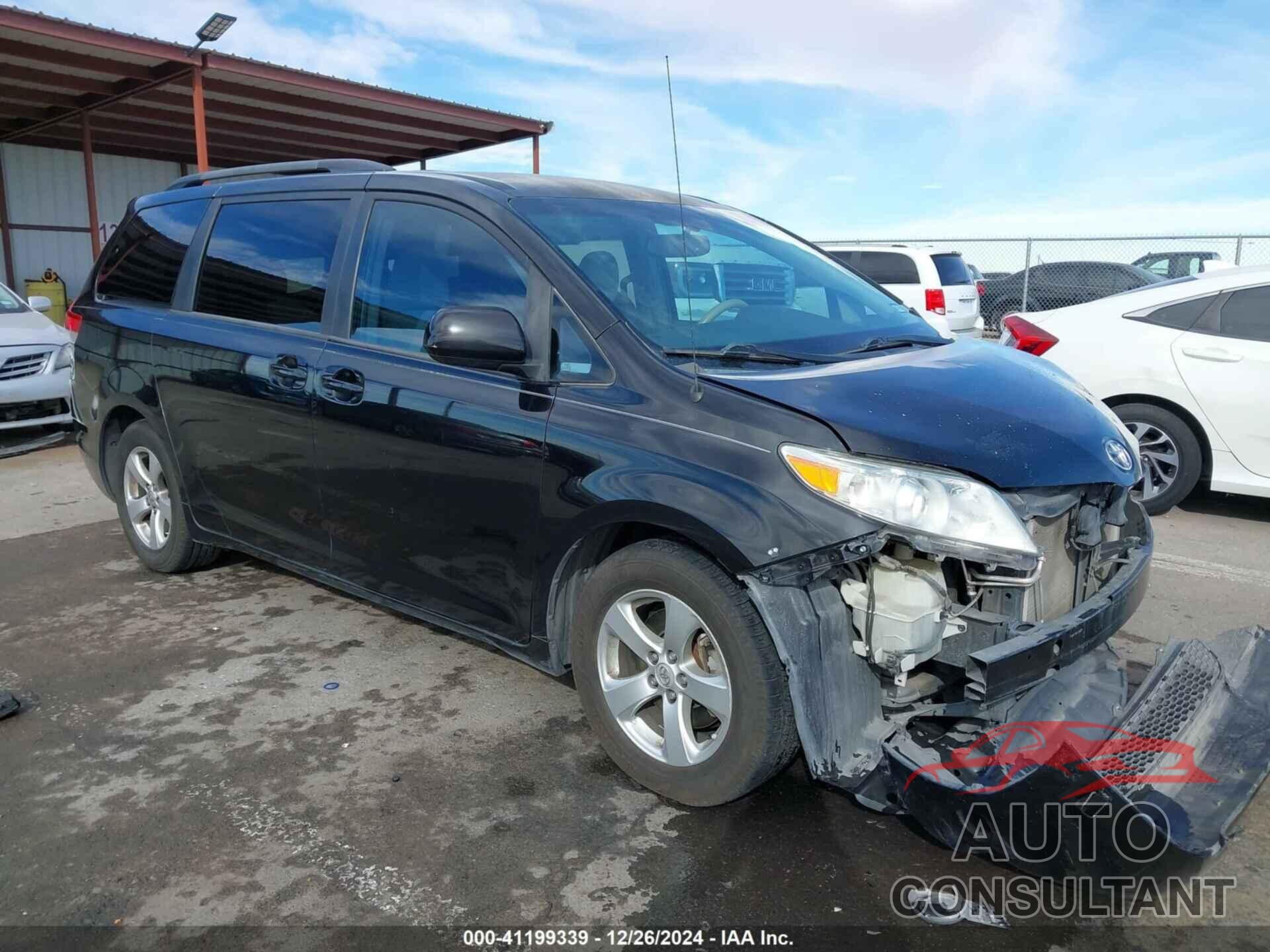 TOYOTA SIENNA 2013 - 5TDKK3DC1DS334601