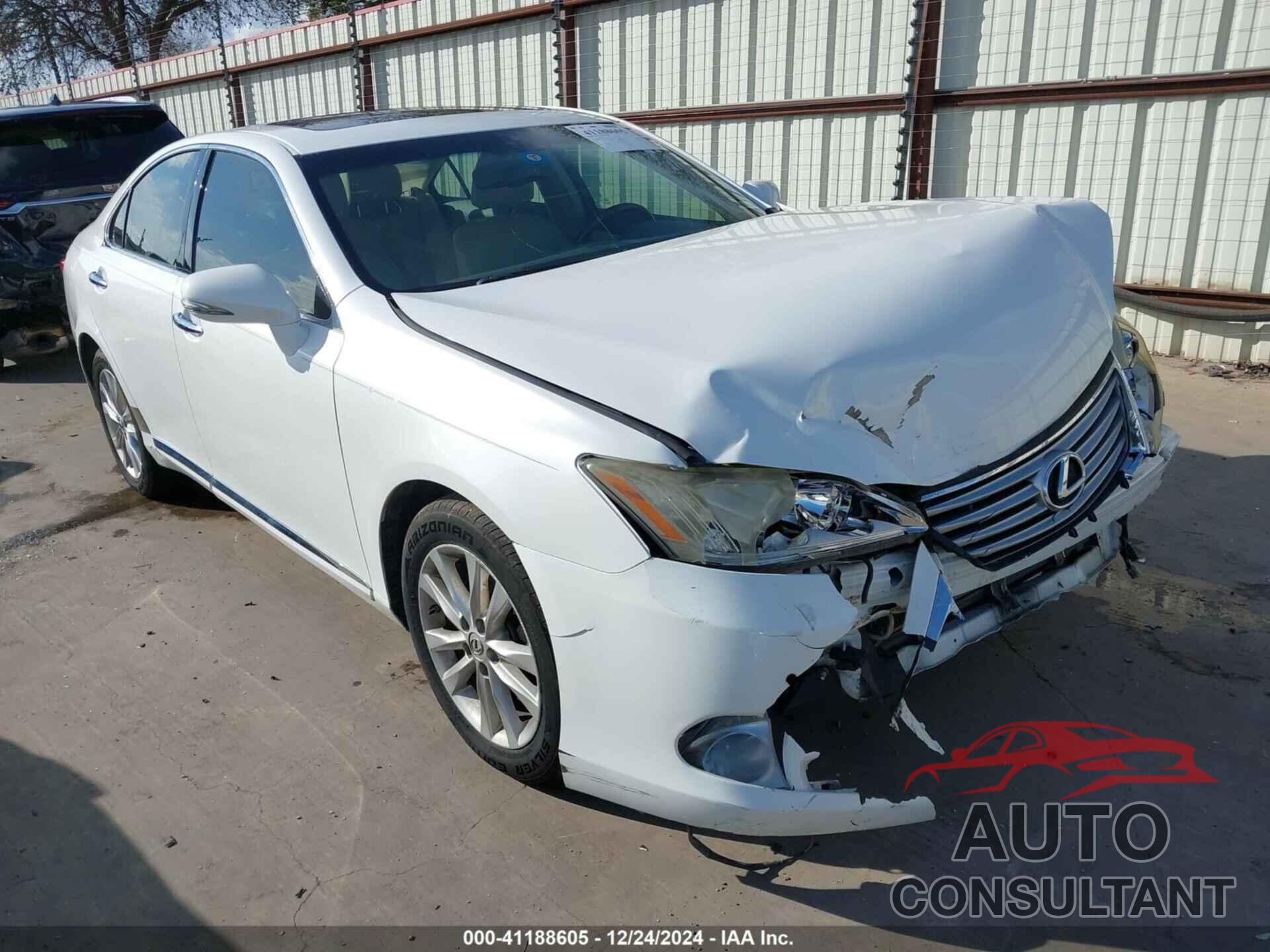 LEXUS ES 350 2011 - JTHBK1EGXB2469374