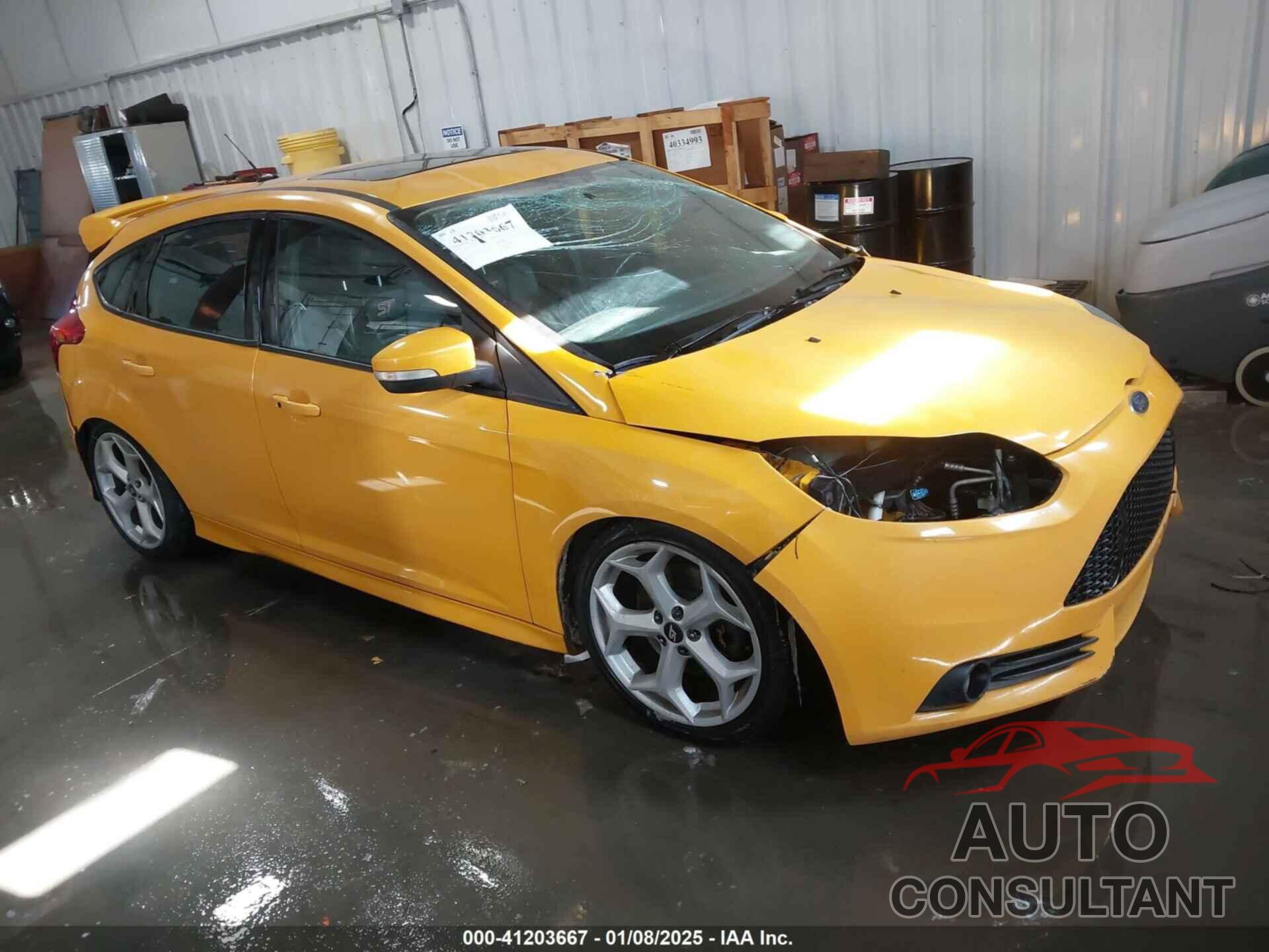 FORD FOCUS ST 2013 - 1FADP3L92DL191777
