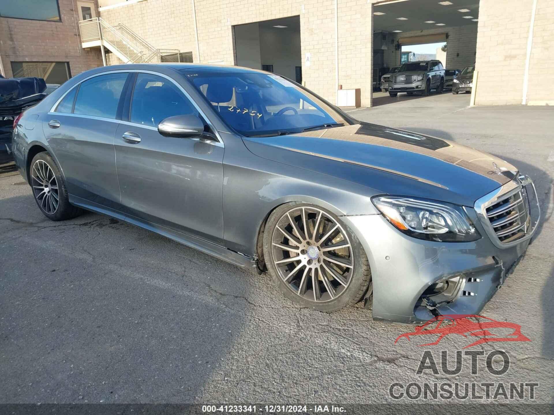 MERCEDES-BENZ S 560 2018 - WDDUG8DB7JA416538