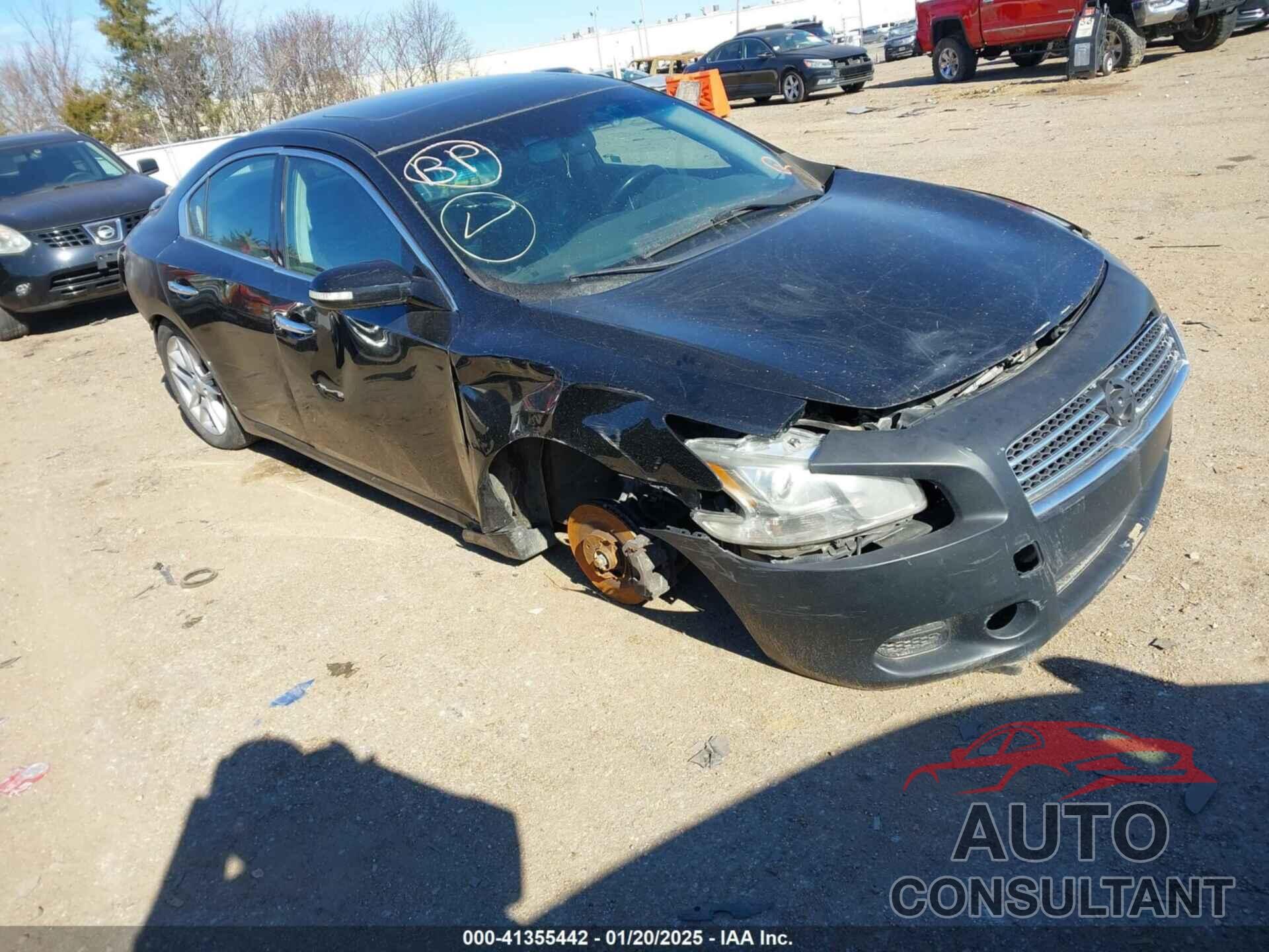 NISSAN MAXIMA 2011 - 1N4AA5AP4BC859562
