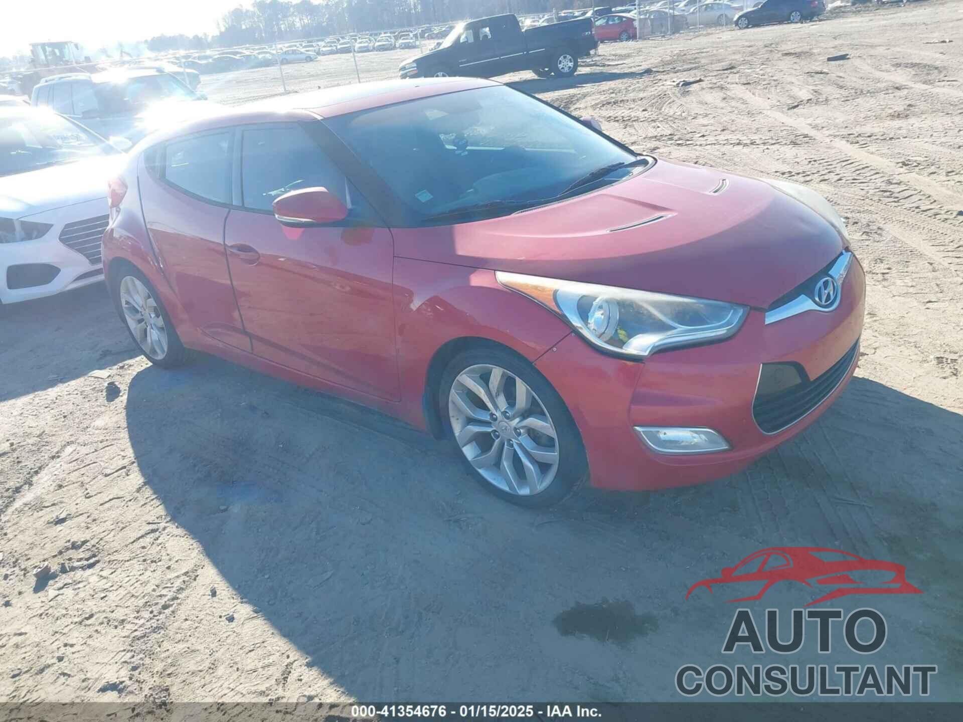 HYUNDAI VELOSTER 2013 - KMHTC6AD0DU172001