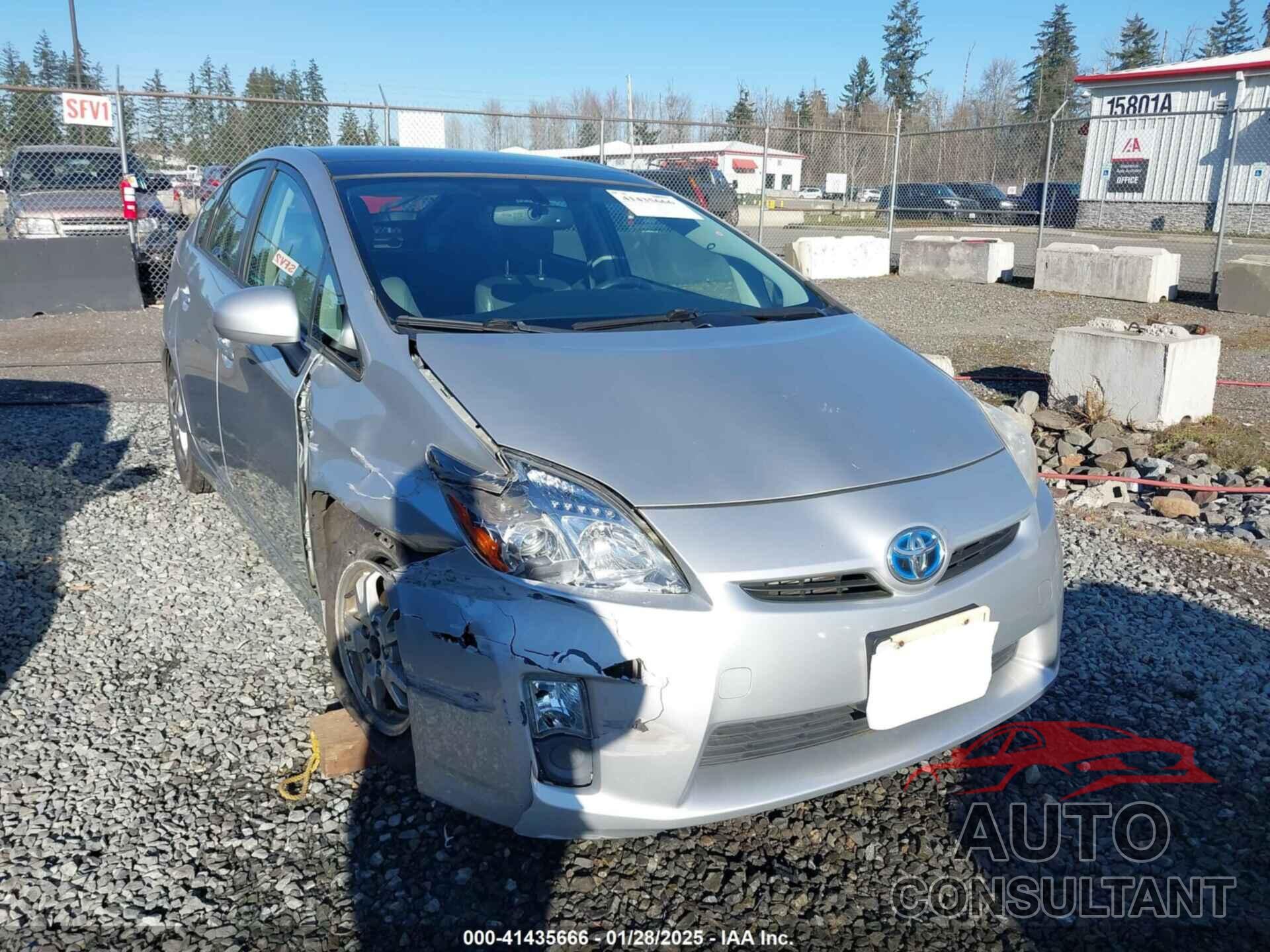 TOYOTA PRIUS 2010 - JTDKN3DU8A0025819