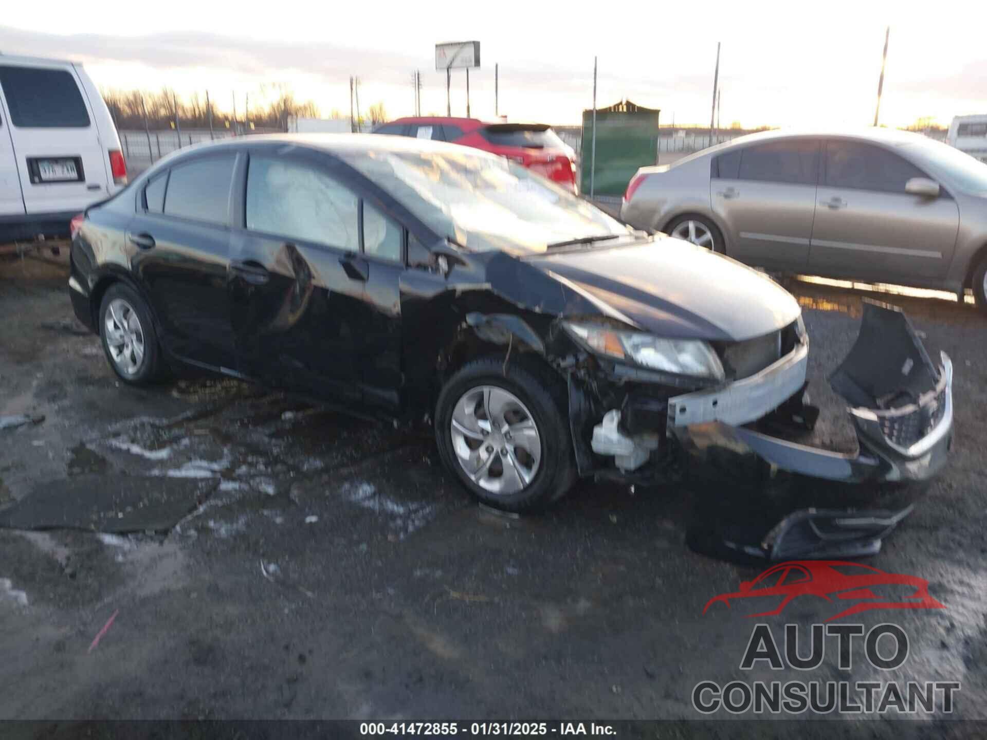 HONDA CIVIC 2013 - 19XFB2F57DE212331