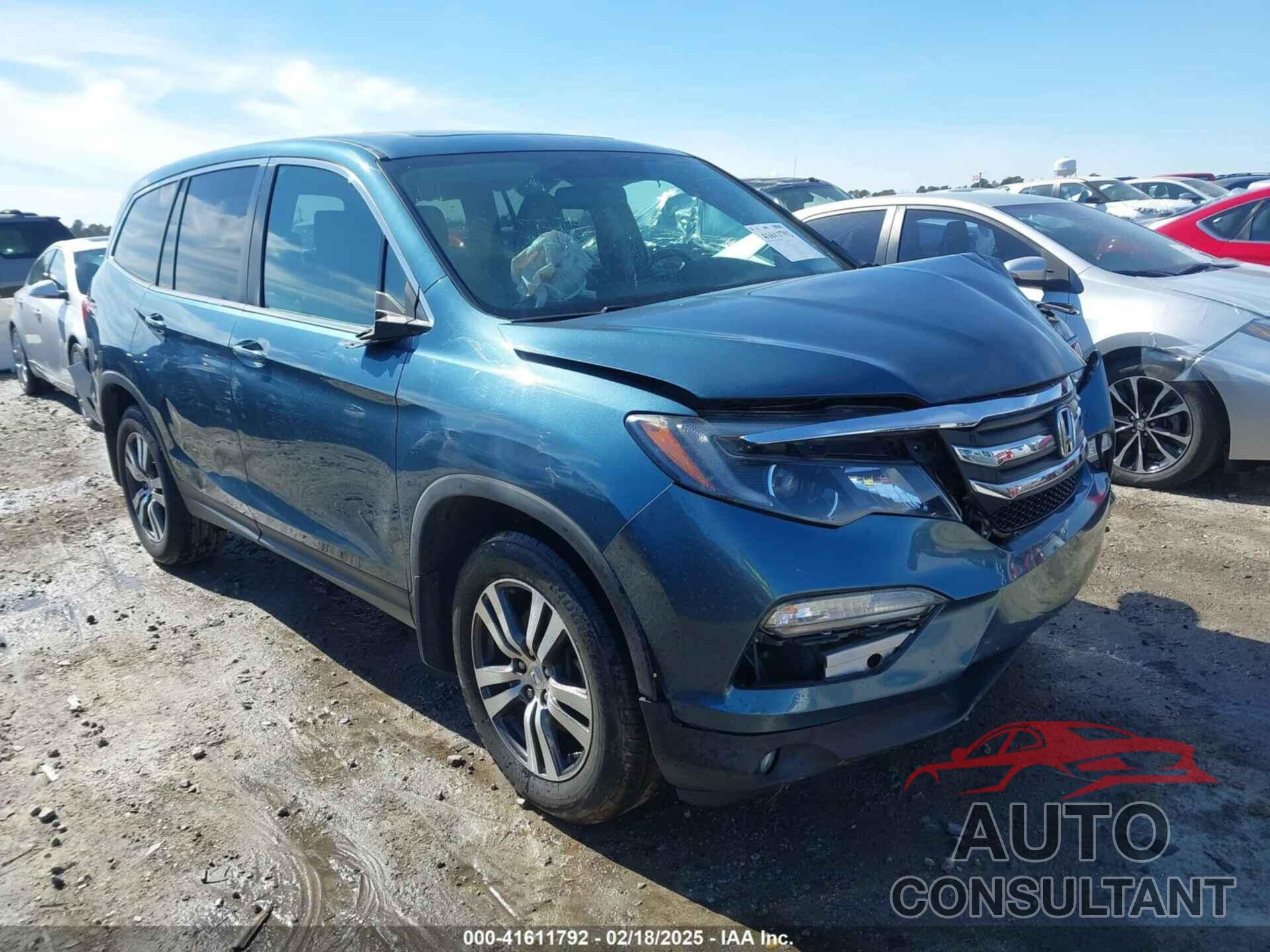 HONDA PILOT 2018 - 5FNYF6H50JB025276