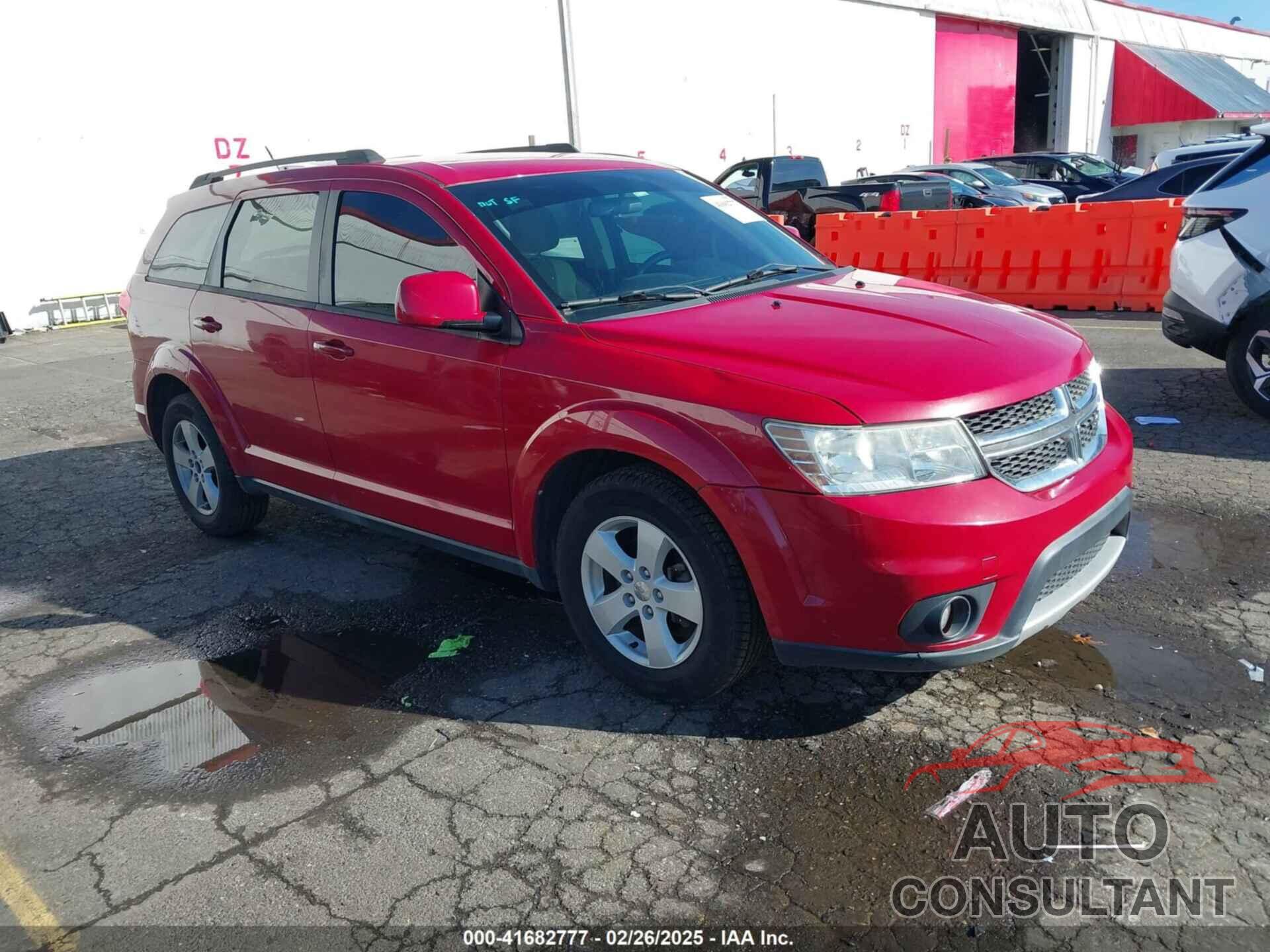 DODGE JOURNEY 2012 - 3C4PDDBG7CT298395