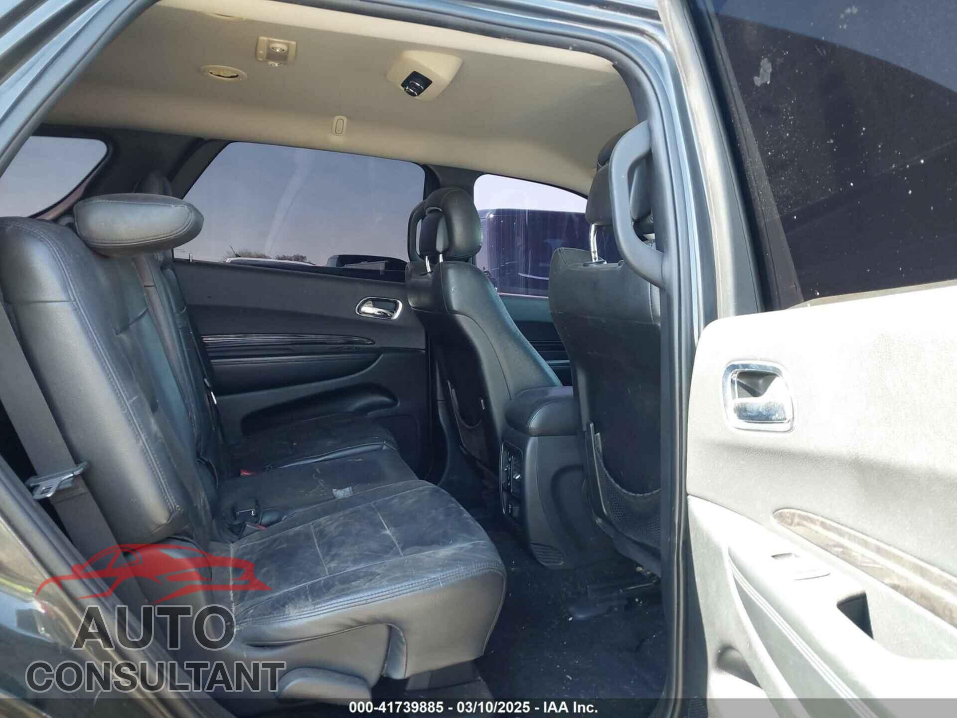 DODGE DURANGO 2011 - 1D4RD4GG6BC730439