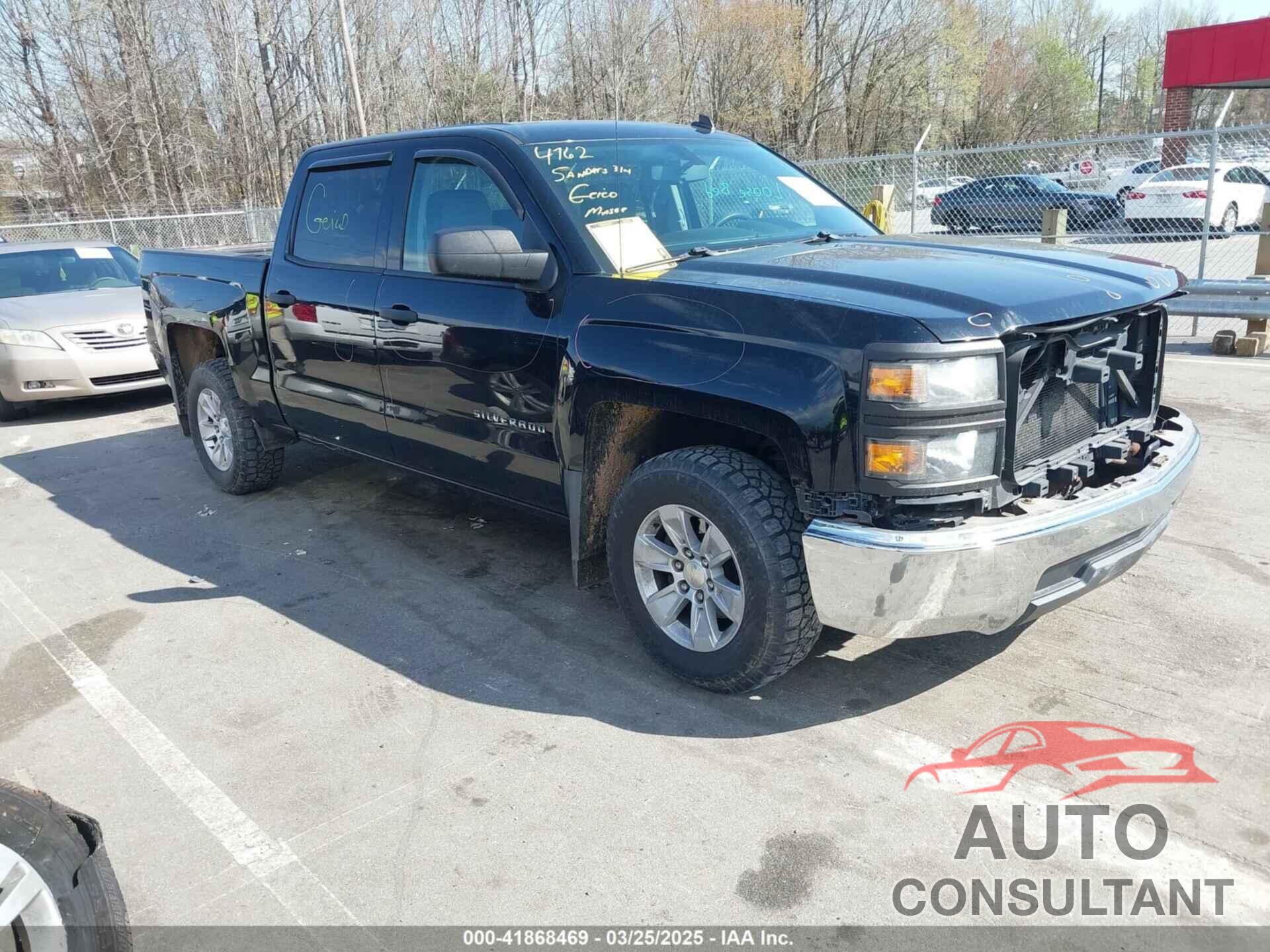 CHEVROLET SILVERADO 1500 2014 - 3GCPCPEH9EG223590