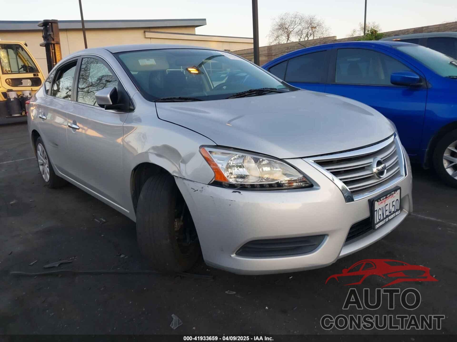 NISSAN SENTRA 2014 - 3N1AB7AP6EL684309