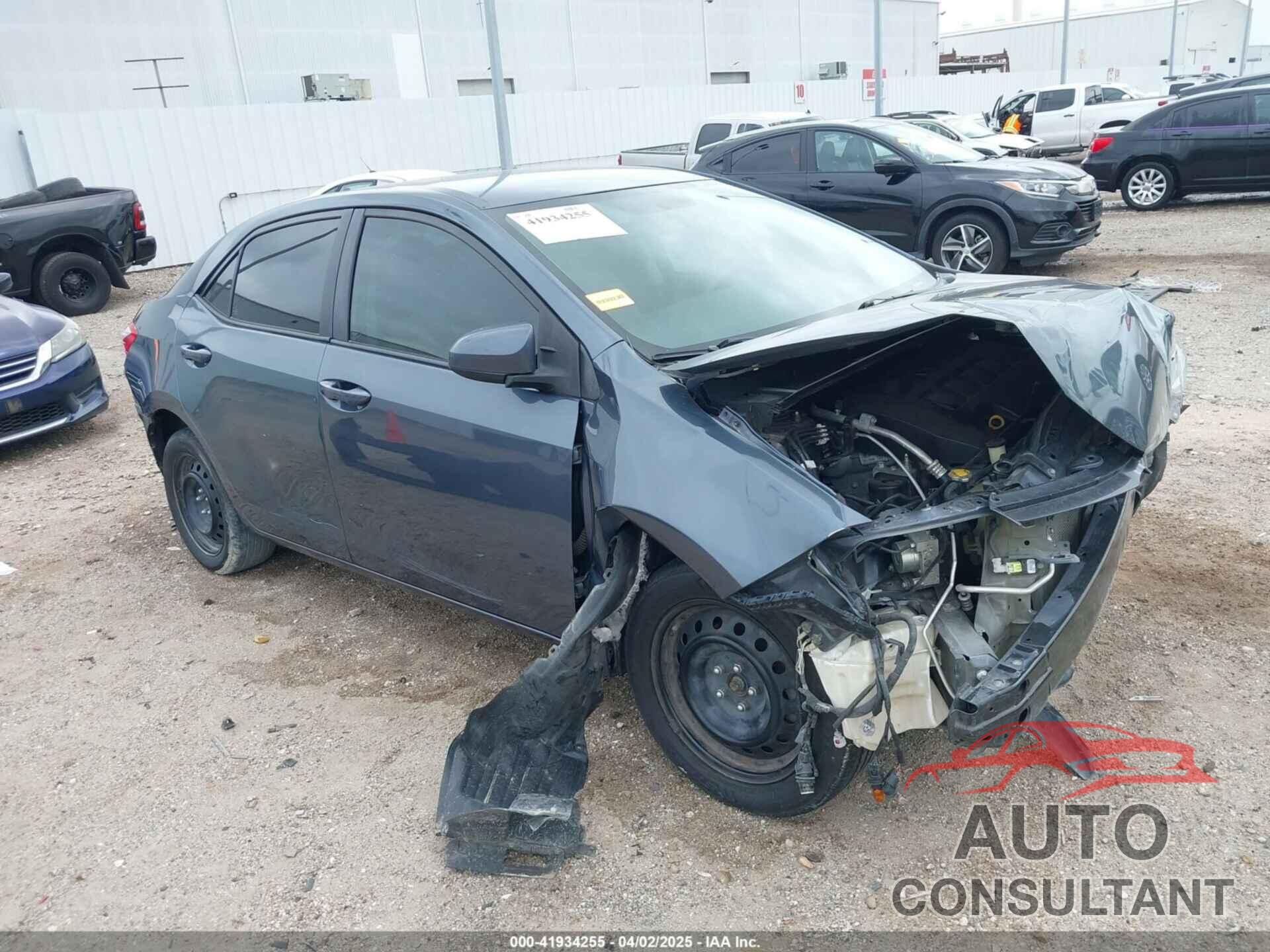 TOYOTA COROLLA 2016 - 5YFBURHE6GP478571