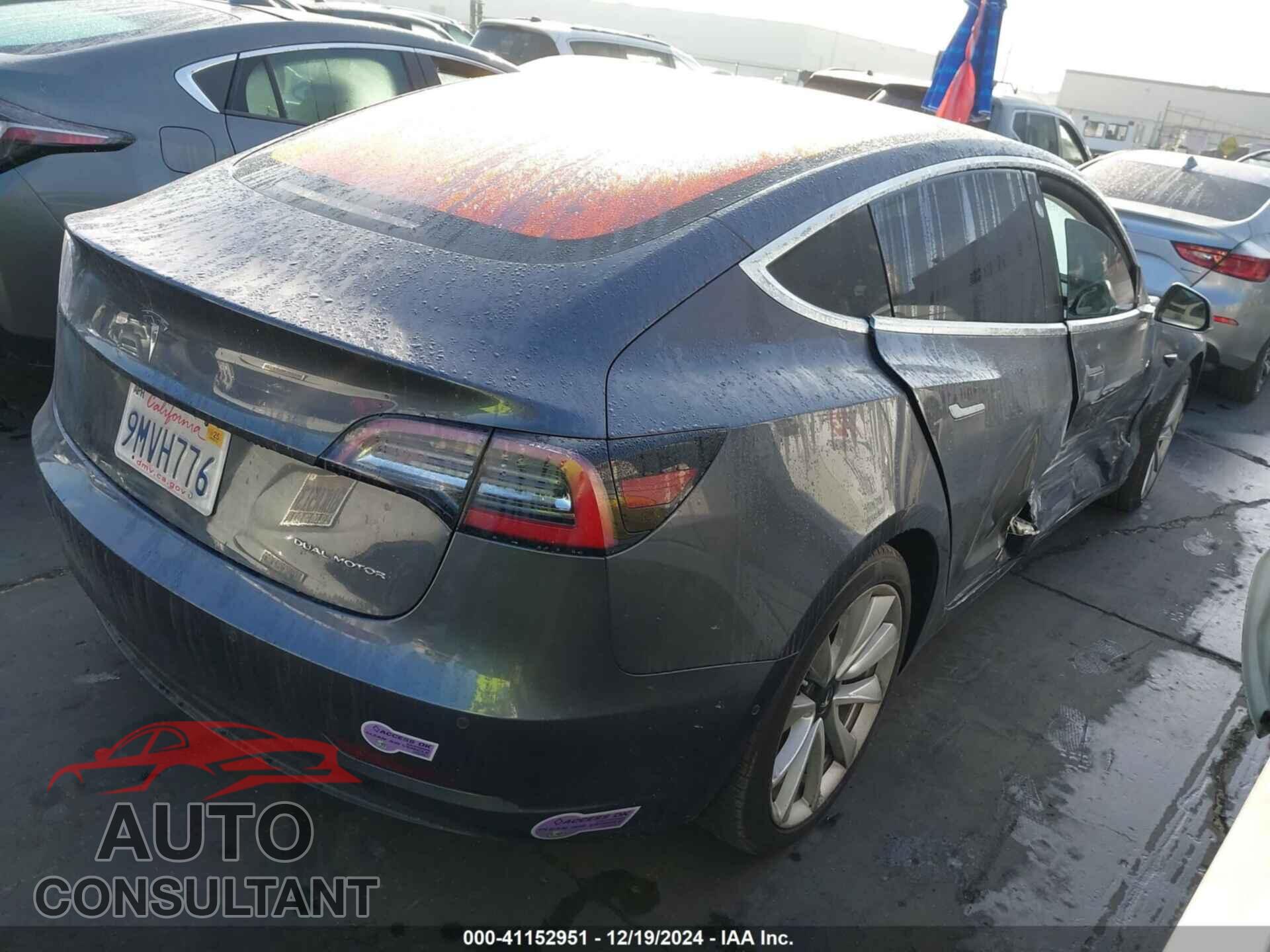 TESLA MODEL 3 2018 - 5YJ3E1EB6JF188329