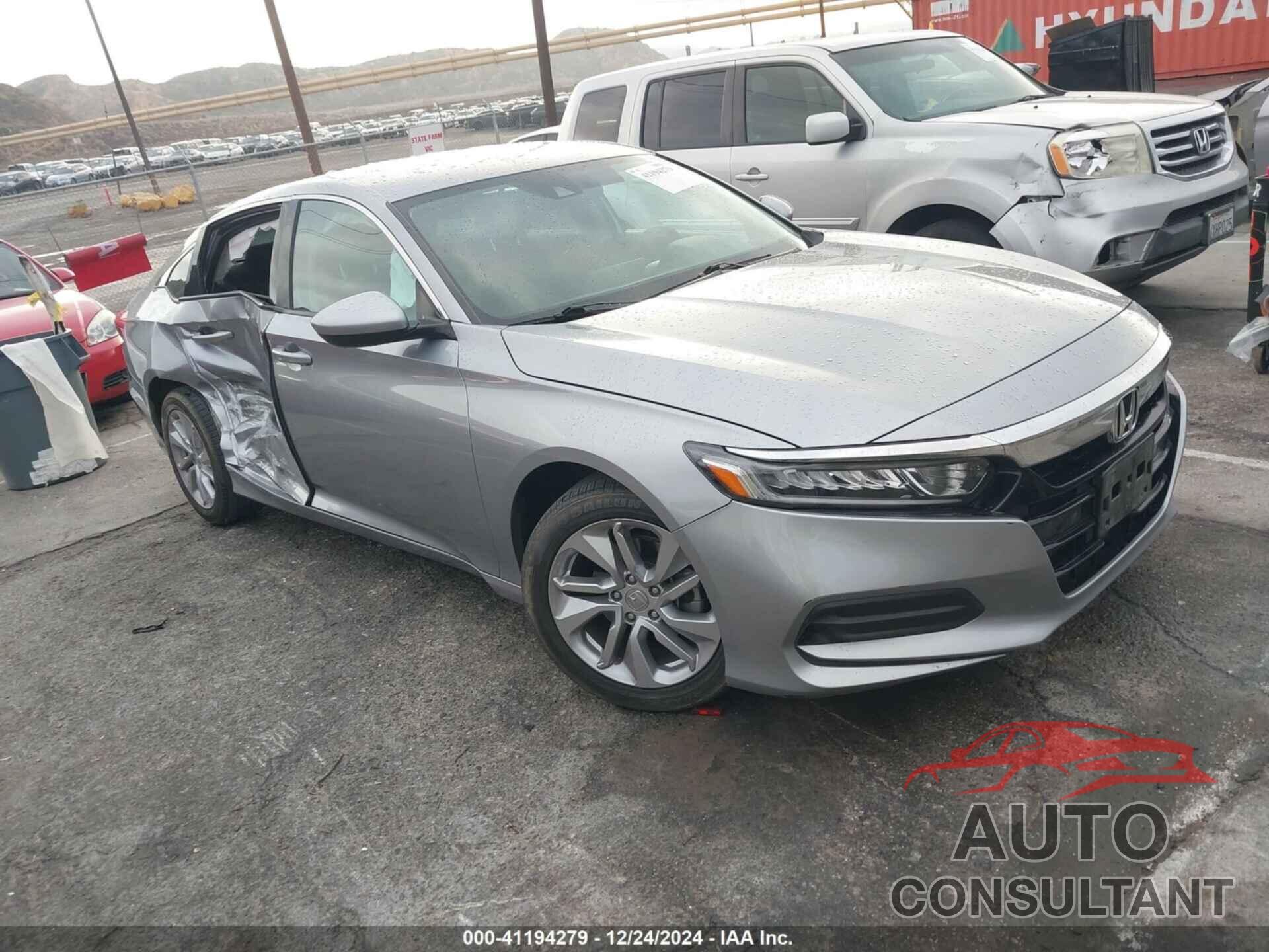 HONDA ACCORD 2019 - 1HGCV1F13KA165110