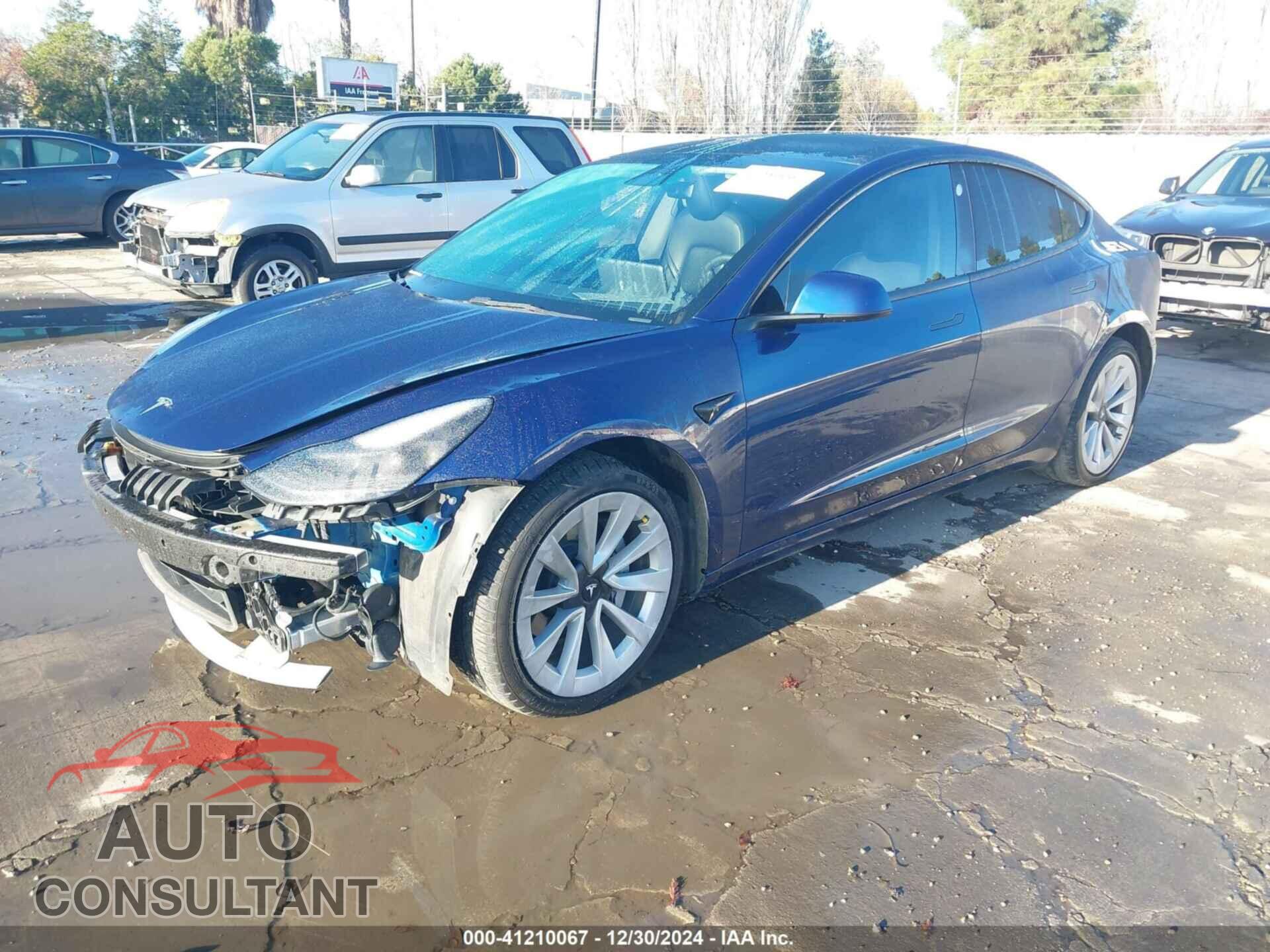 TESLA MODEL 3 2022 - 5YJ3E1EB6NF142571