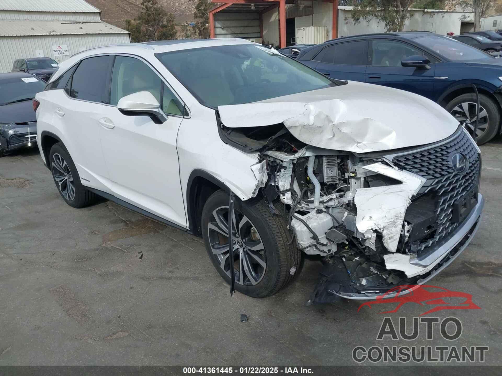 LEXUS RX 450H 2022 - 2T2HGMDA8NC074865