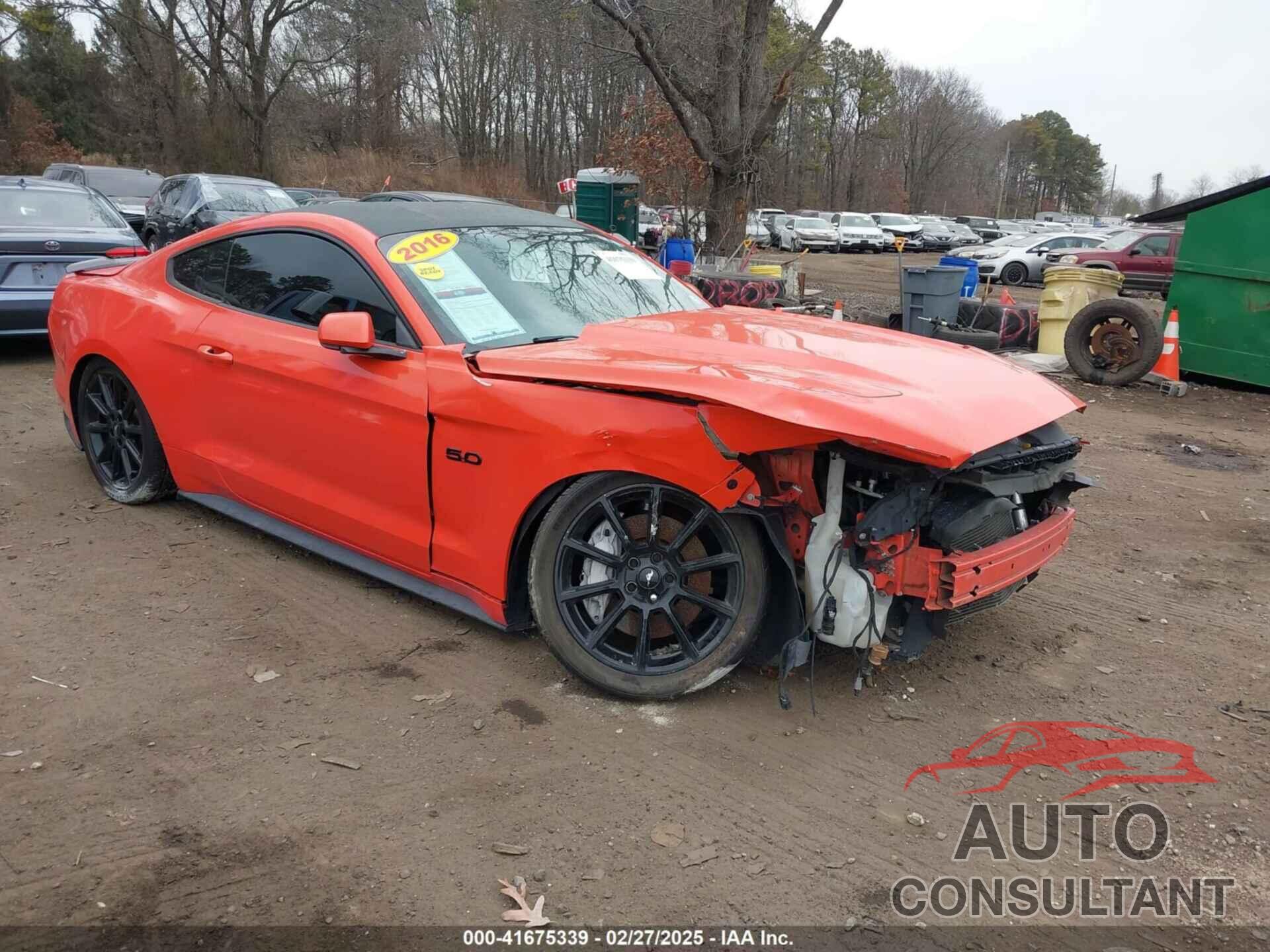 FORD MUSTANG 2016 - 1FA6P8CF0G5263872