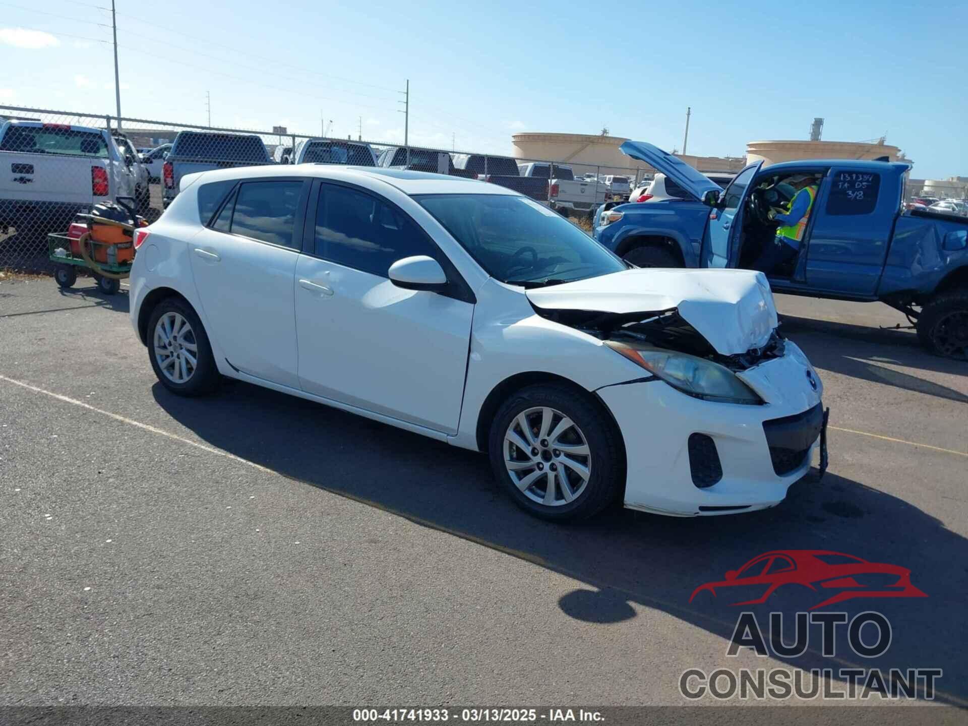 MAZDA MAZDA3 2012 - JM1BL1L71C1695764