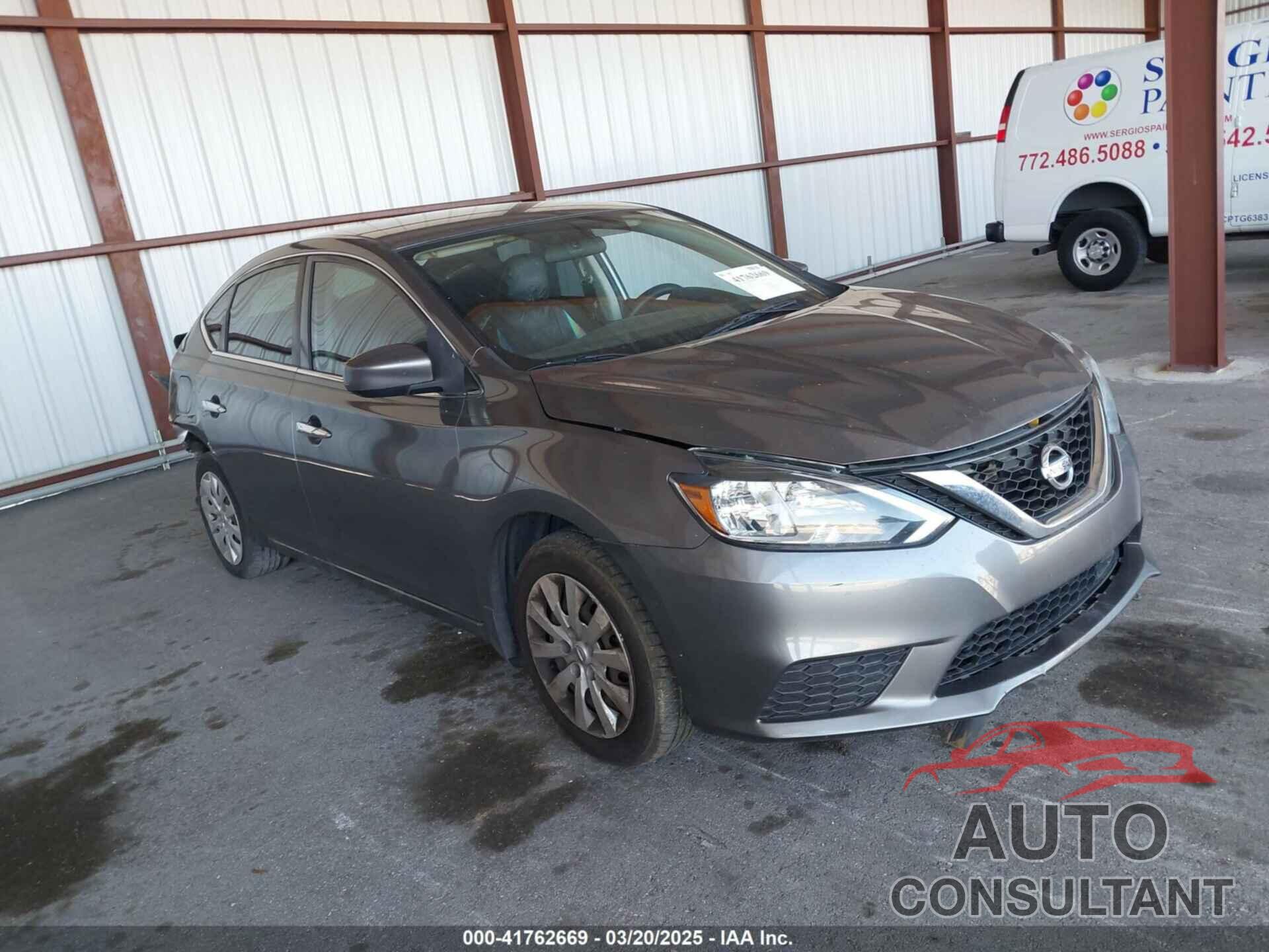 NISSAN SENTRA 2019 - 3N1AB7APXKY330064