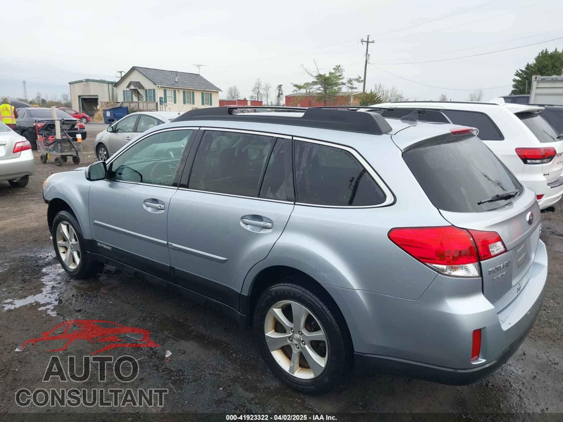 SUBARU OUTBACK 2013 - 4S4BRDPC6D2295083