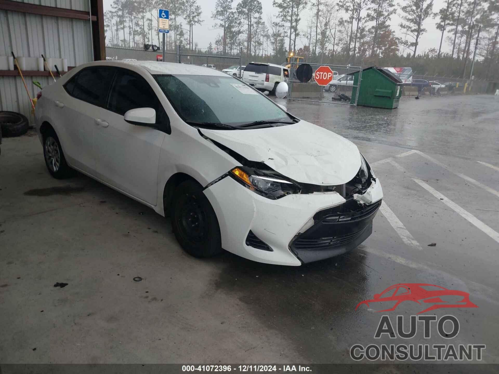 TOYOTA COROLLA 2019 - 5YFBURHE0KP866968