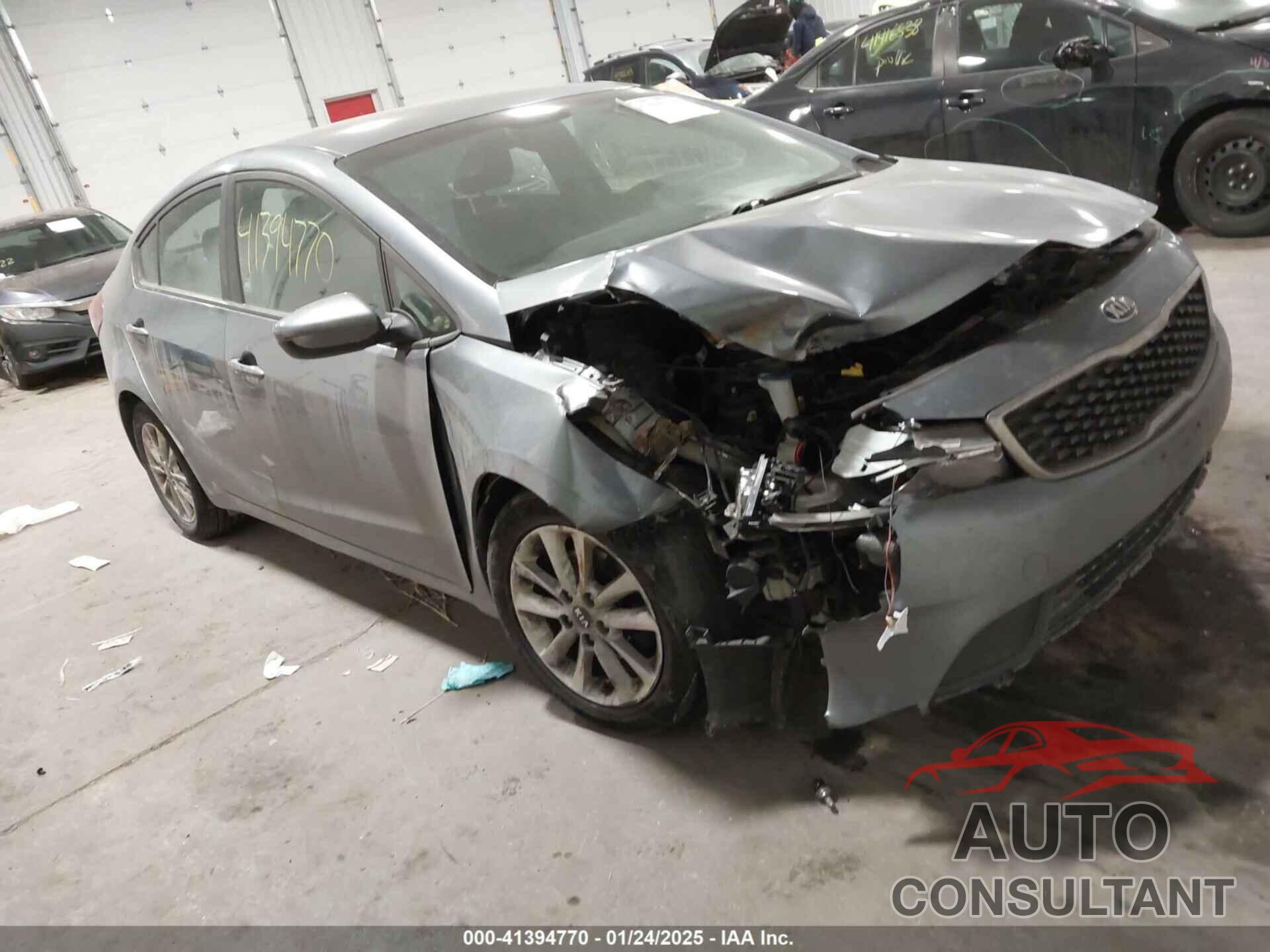 KIA FORTE 2017 - 3KPFL4A72HE025912