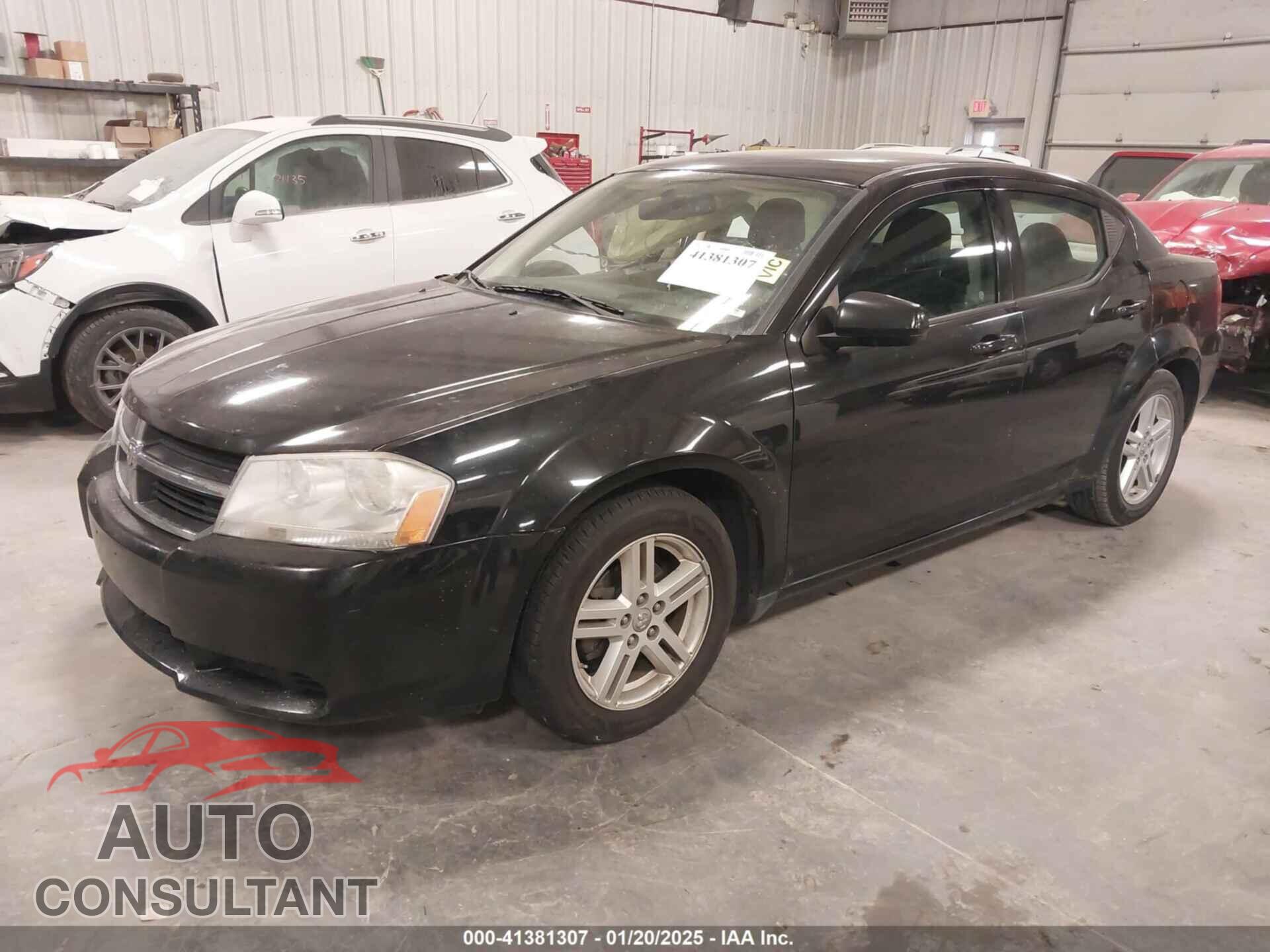 DODGE AVENGER 2010 - 1B3CC1FB6AN175586
