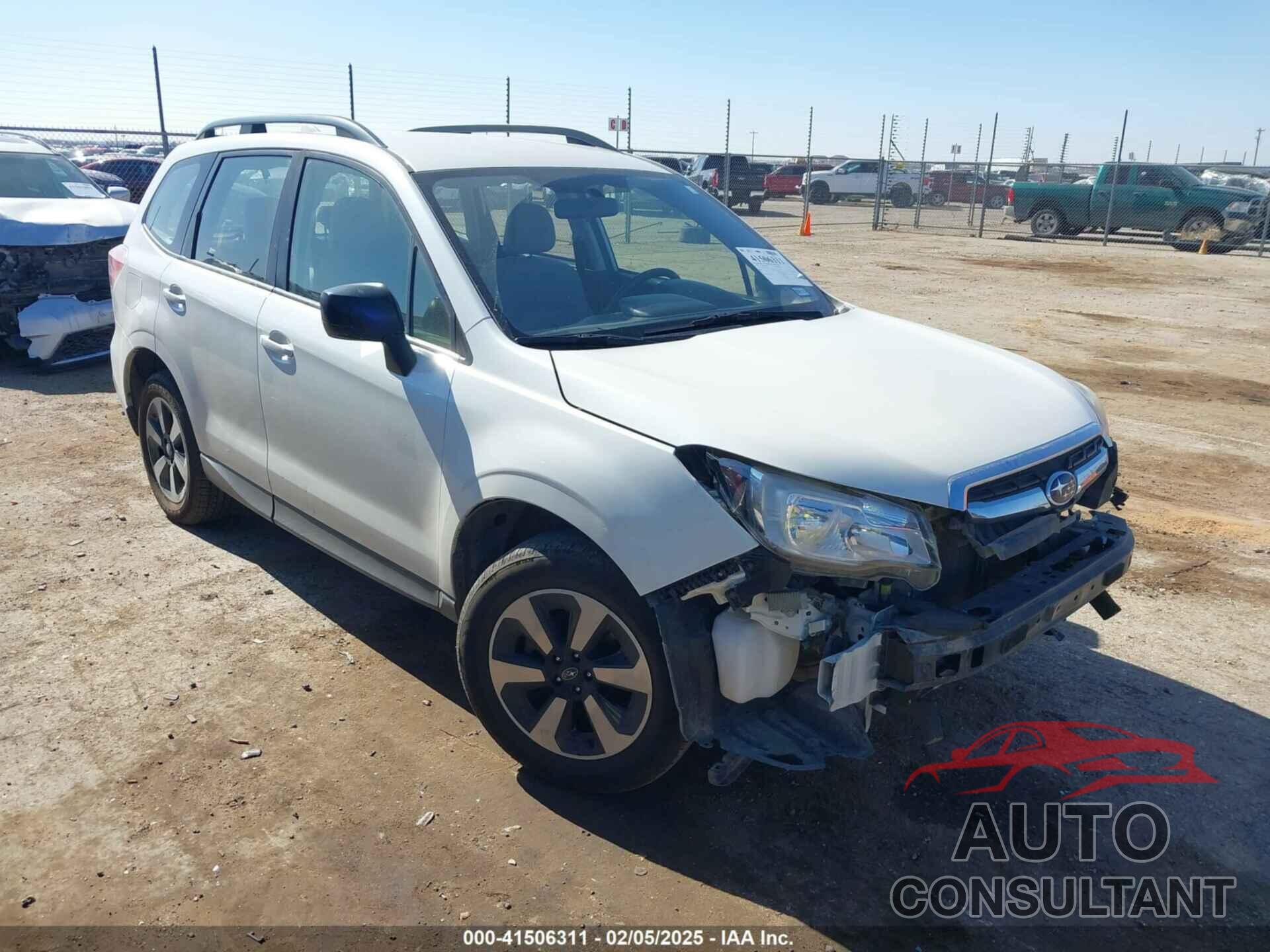 SUBARU FORESTER 2018 - JF2SJABC6JH510635