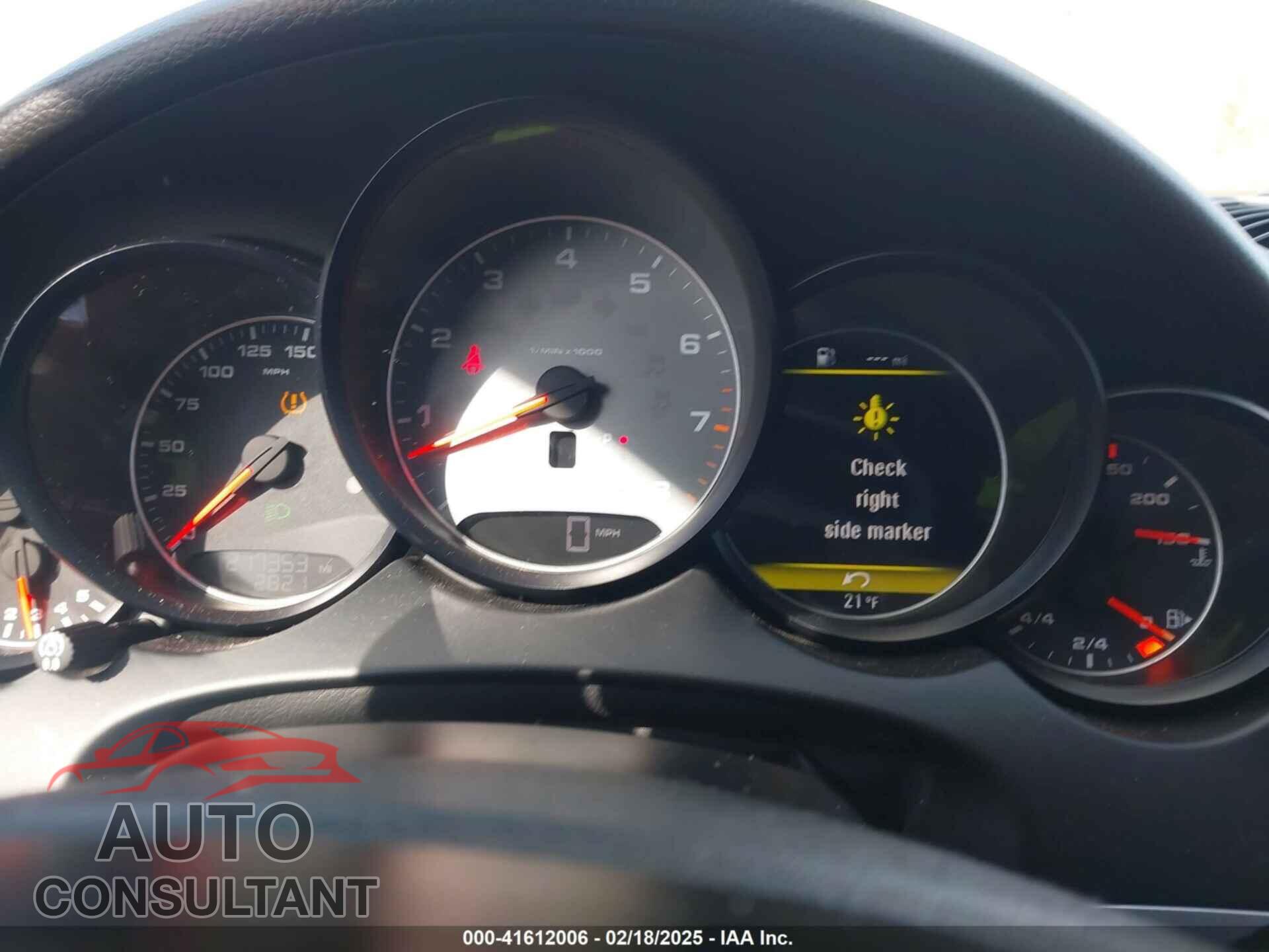 PORSCHE CAYENNE 2012 - WP1AB2A28CLA45683