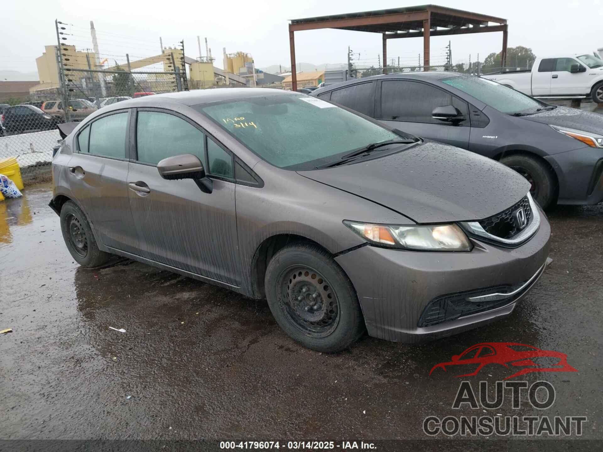 HONDA CIVIC 2015 - 19XFB2F5XFE257489