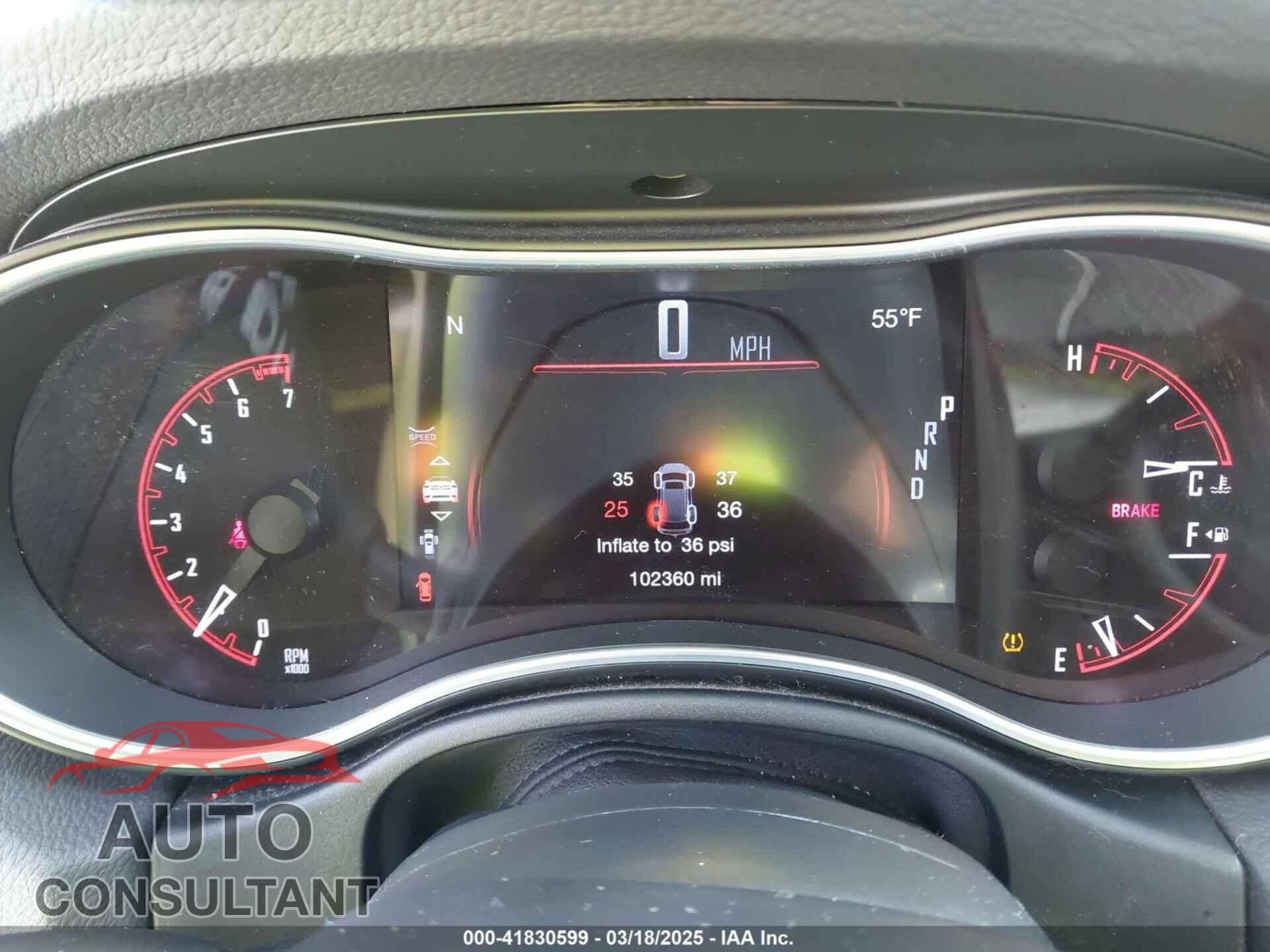 DODGE DURANGO 2019 - 1C4RDJEGXKC745539