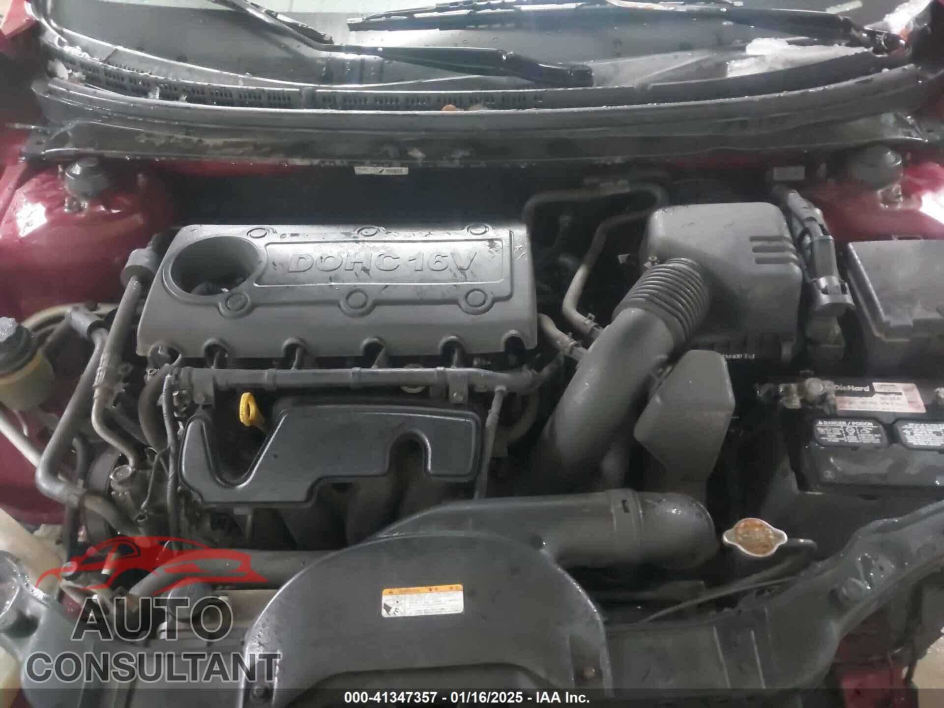 KIA FORTE 2012 - KNAFU5A29C5473511