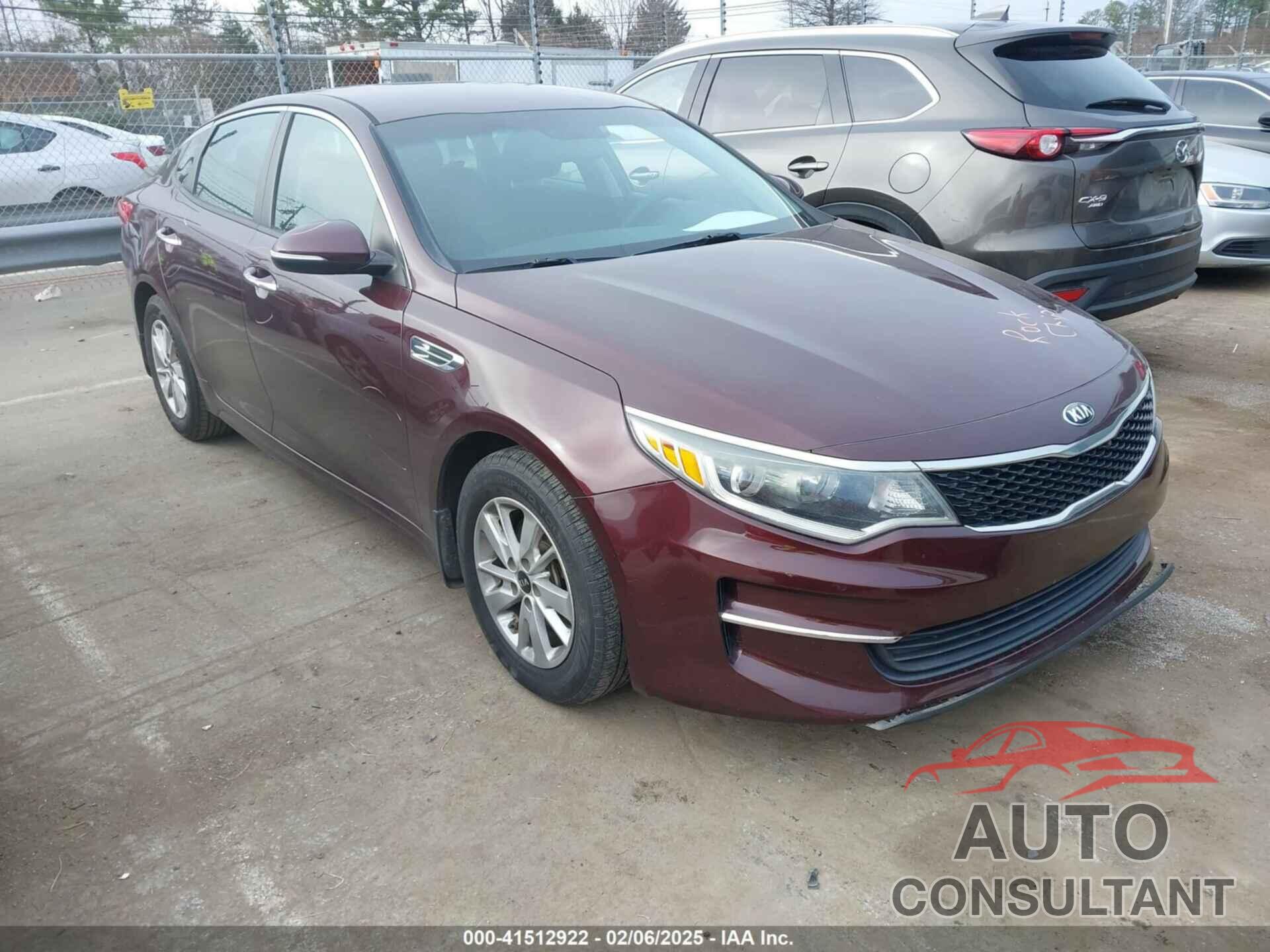 KIA OPTIMA 2017 - 5XXGT4L34HG144745