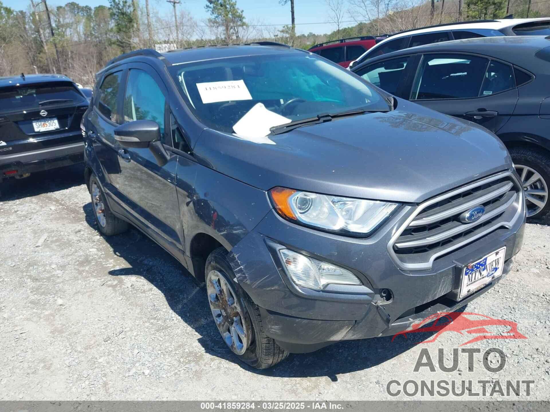 FORD ECOSPORT 2020 - MAJ3S2GE8LC367094
