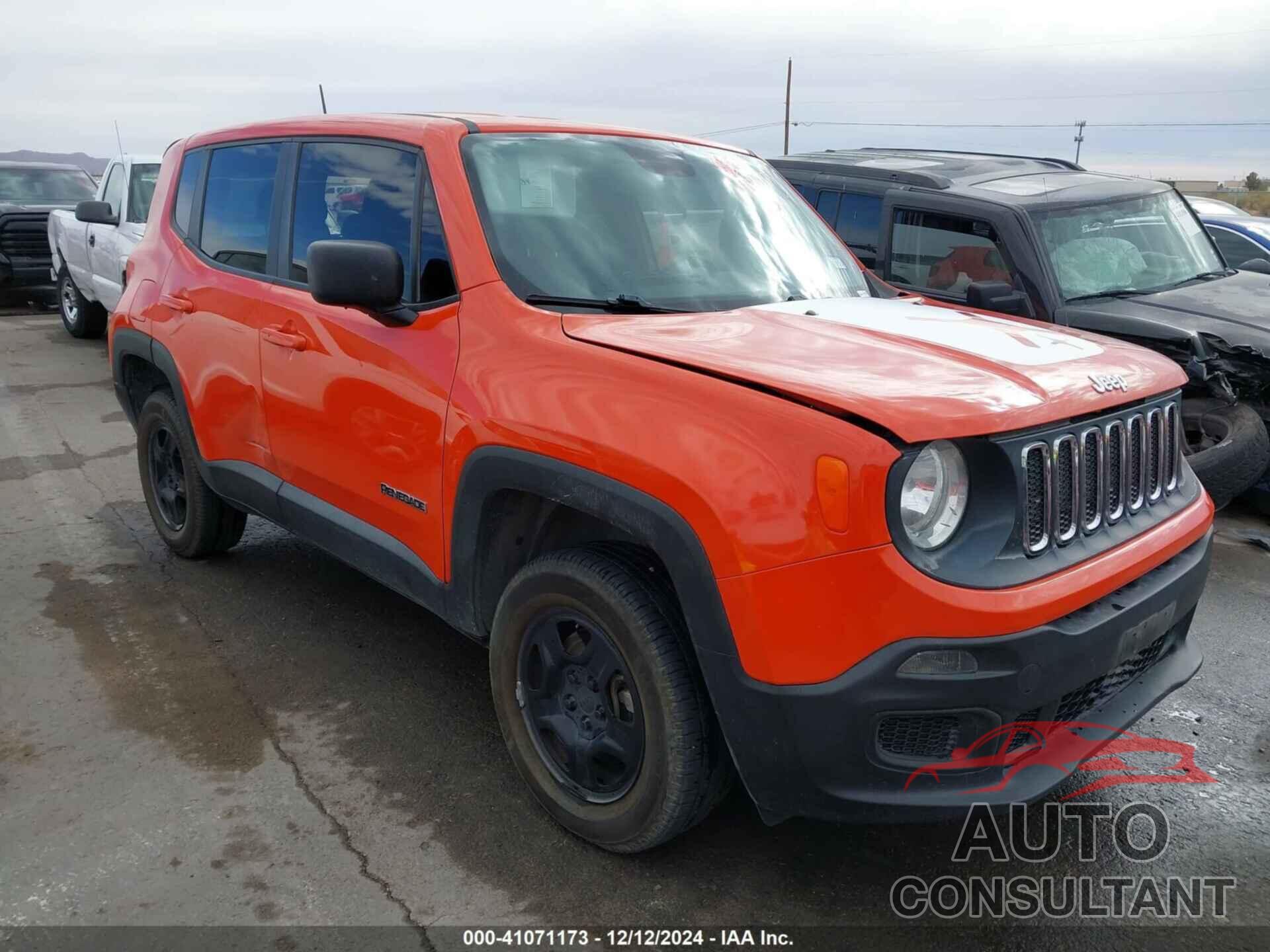 JEEP RENEGADE 2018 - ZACCJBAB8JPG94552