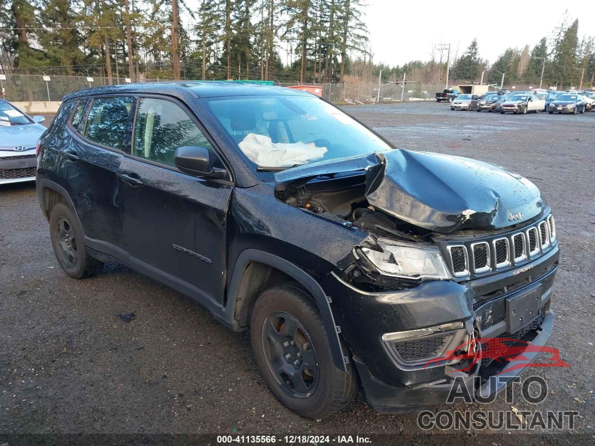 JEEP COMPASS 2019 - 3C4NJDAB3KT829032