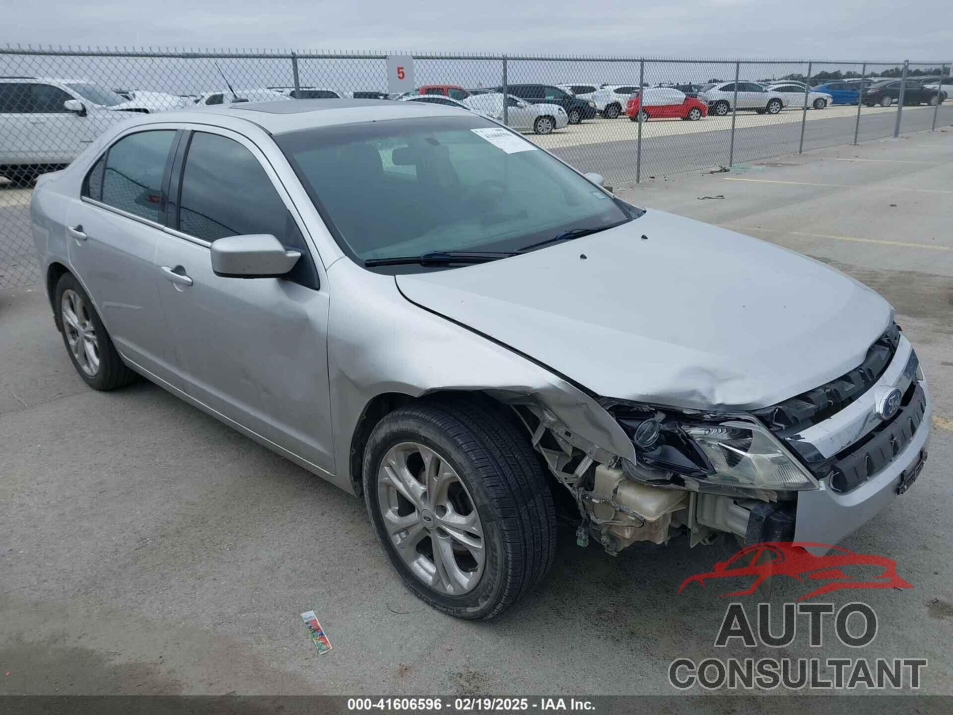 FORD FUSION 2012 - 3FAHP0HA8CR218709