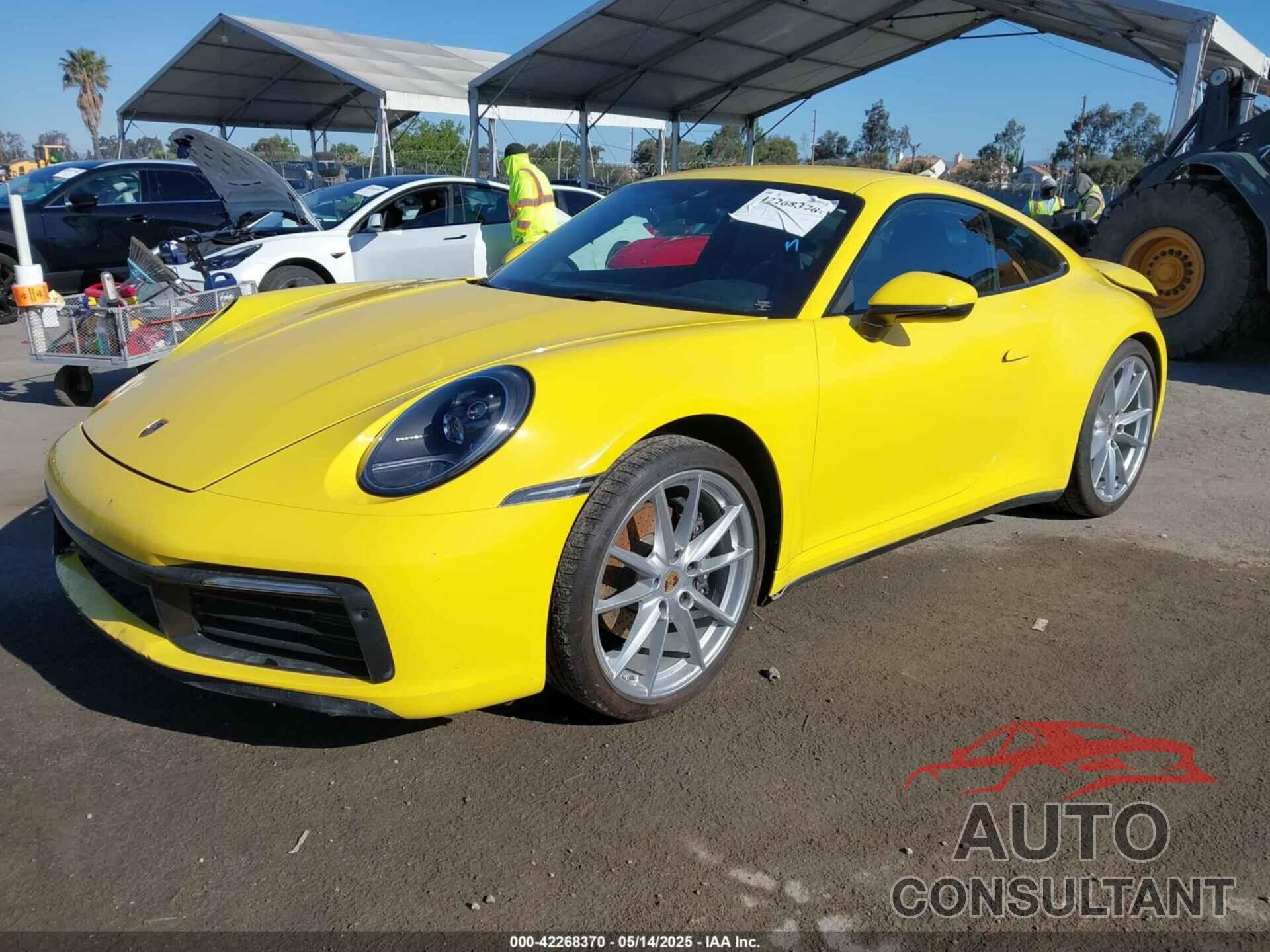 PORSCHE 911 2020 - WP0AA2A94LS206182