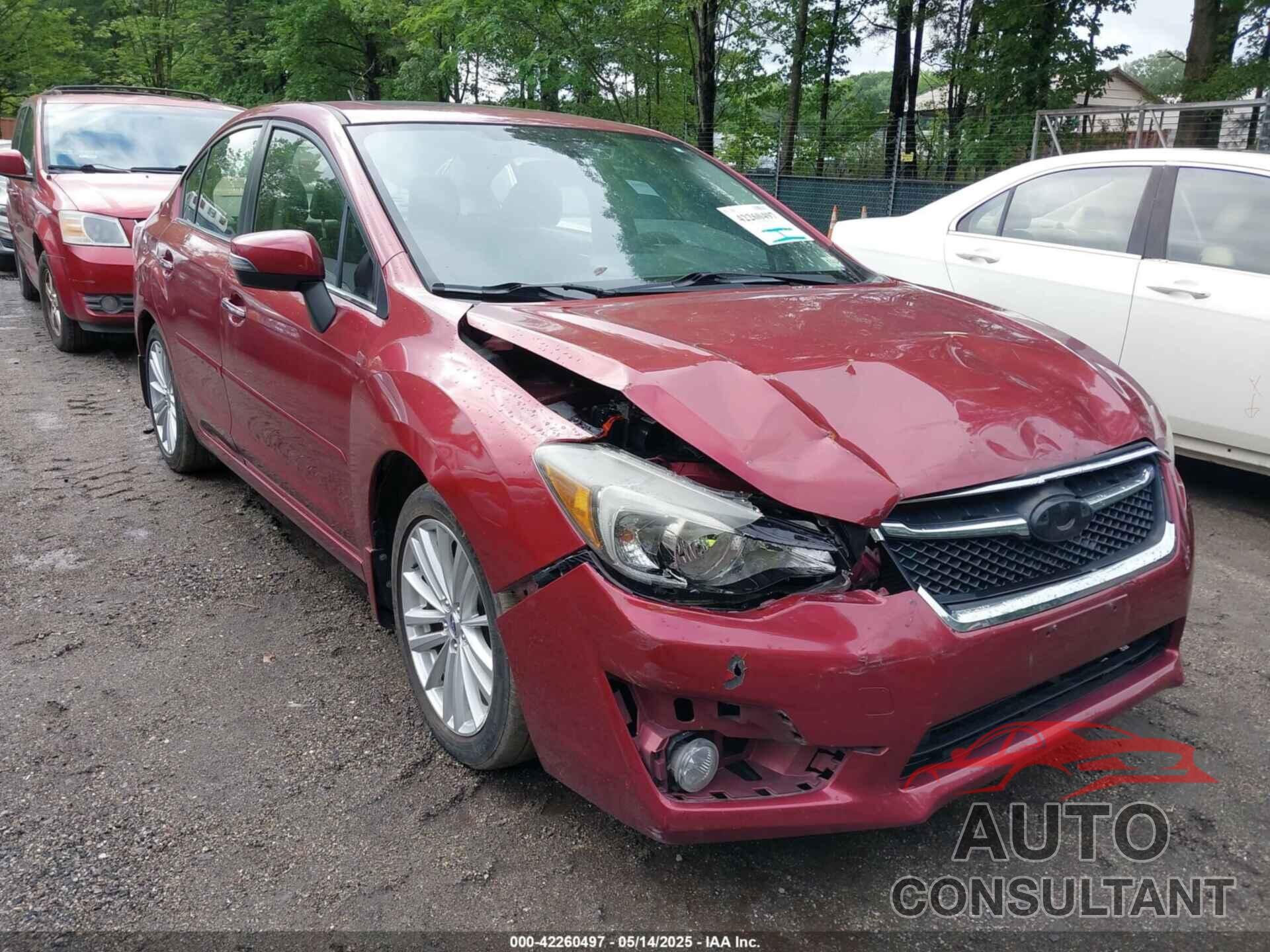 SUBARU IMPREZA 2015 - JF1GJAS64FH009710