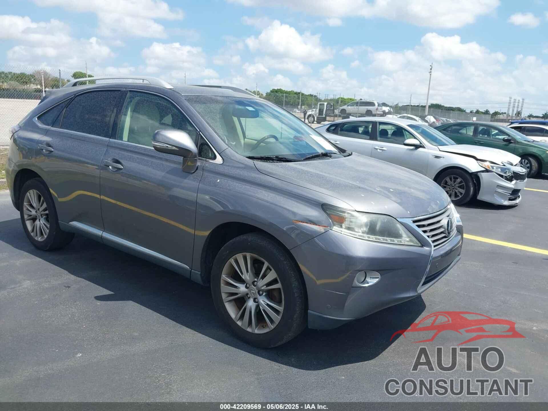 LEXUS RX 350 2013 - 2T2ZK1BA3DC114563